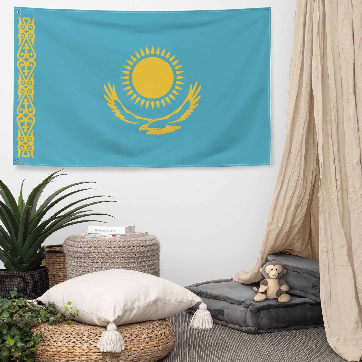 Kazakhstan Flag