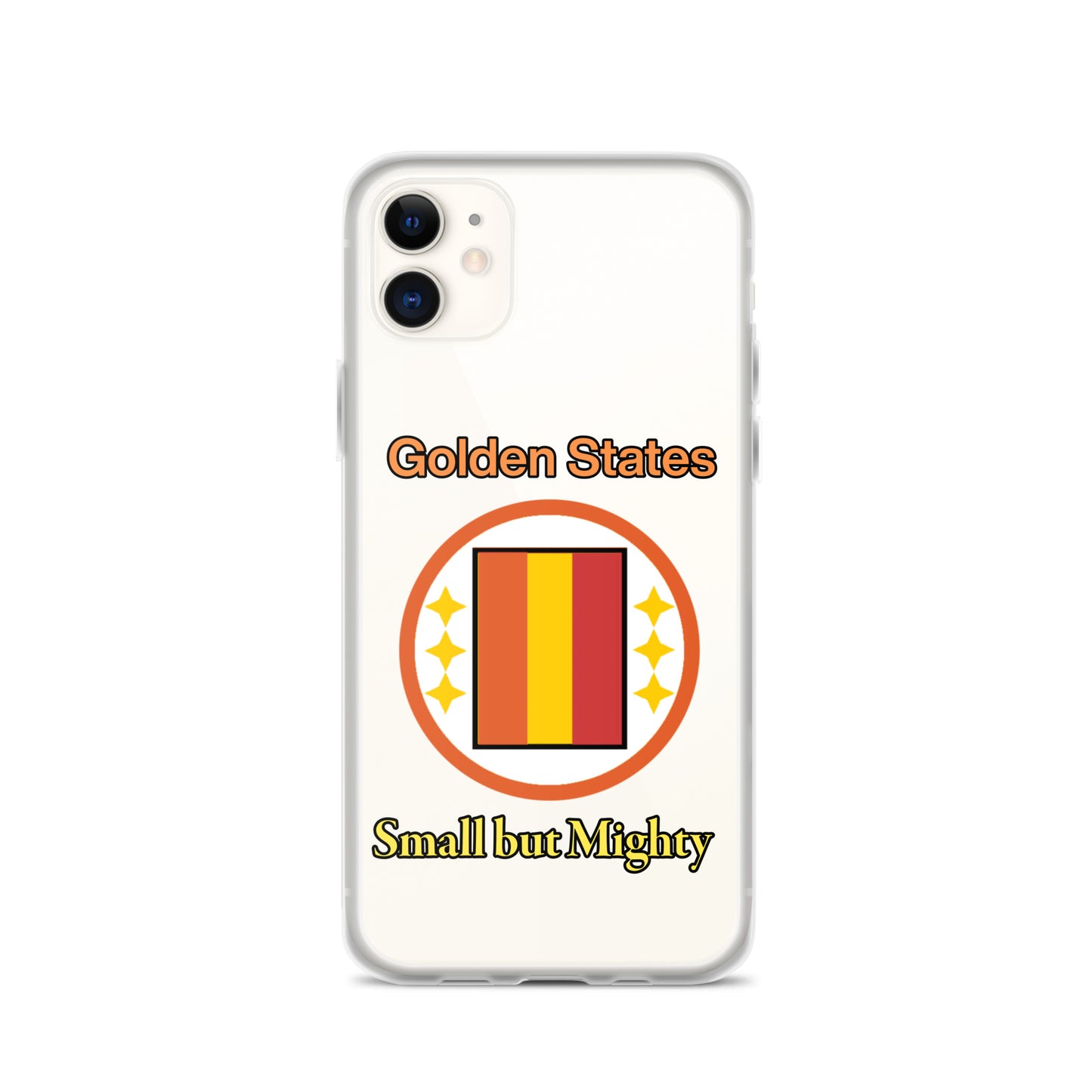 Golden States Clear Case for iPhone®