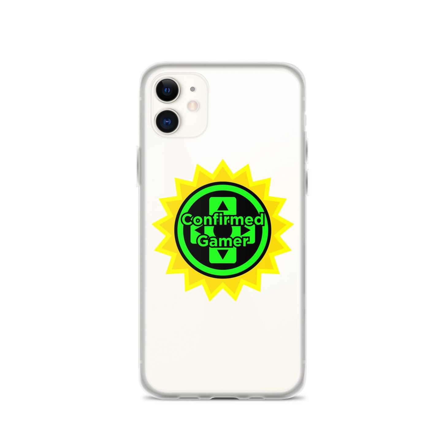 Confirmed Gamer Clear Case for iPhone®