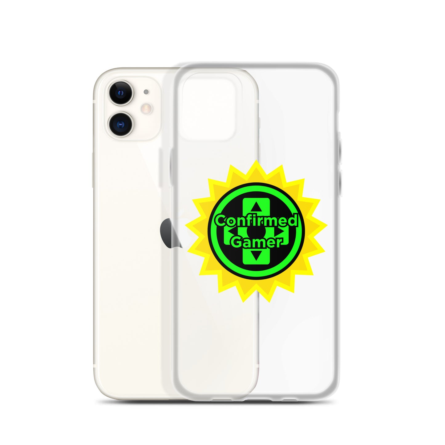 Confirmed Gamer Clear Case for iPhone®