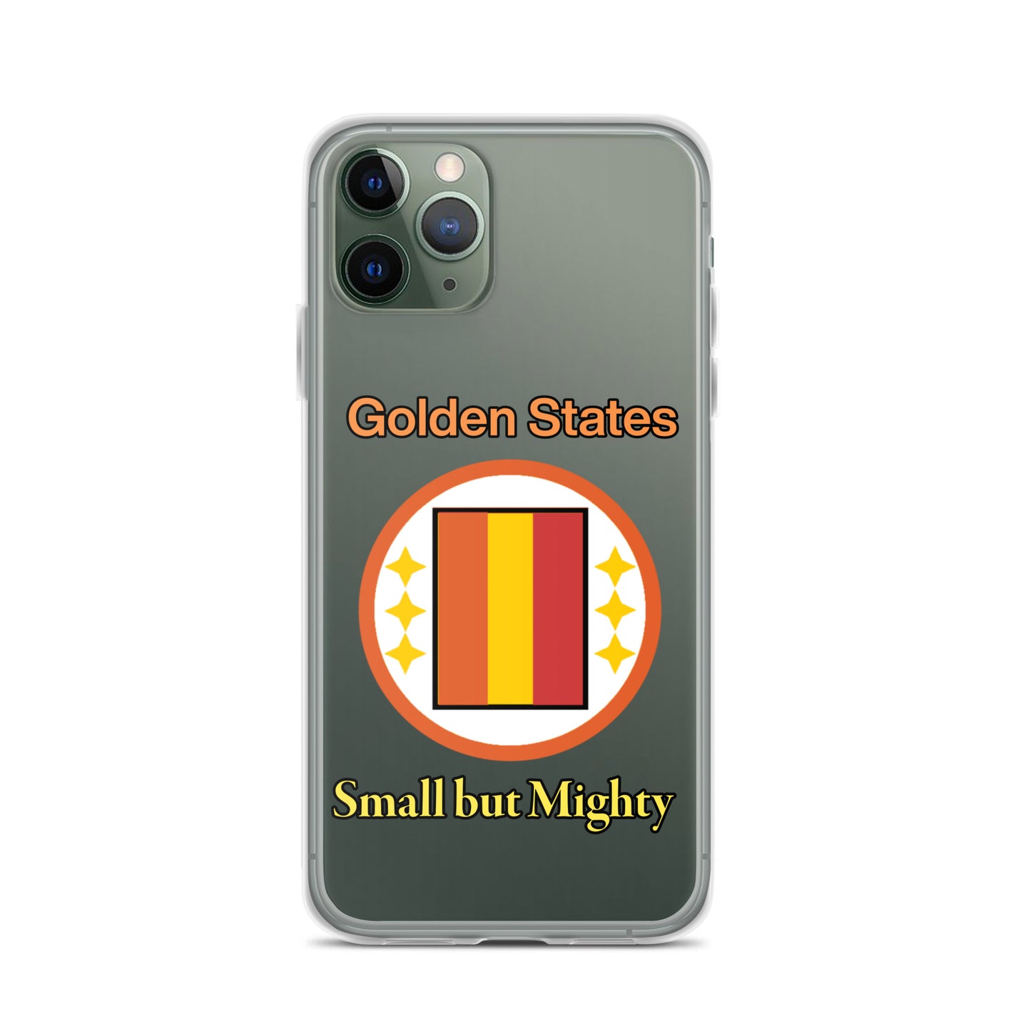 Golden States Clear Case for iPhone®