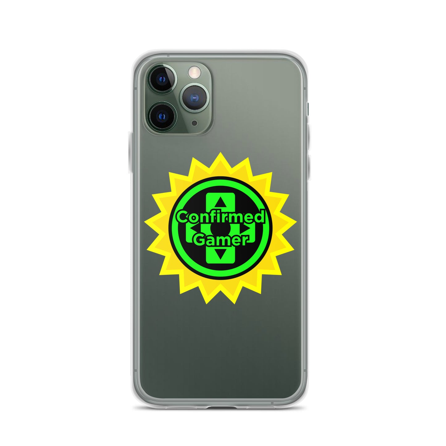 Confirmed Gamer Clear Case for iPhone®