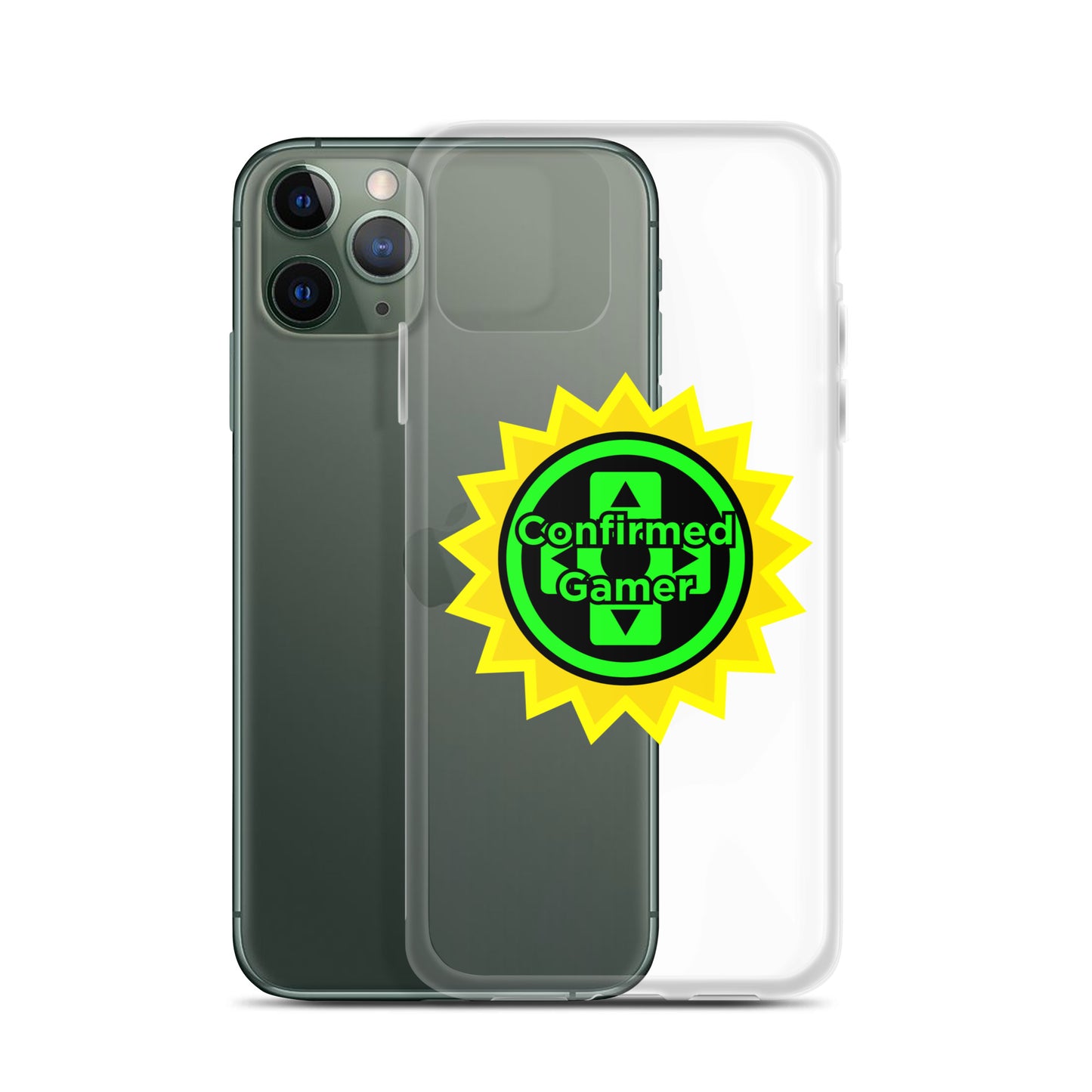 Confirmed Gamer Clear Case for iPhone®