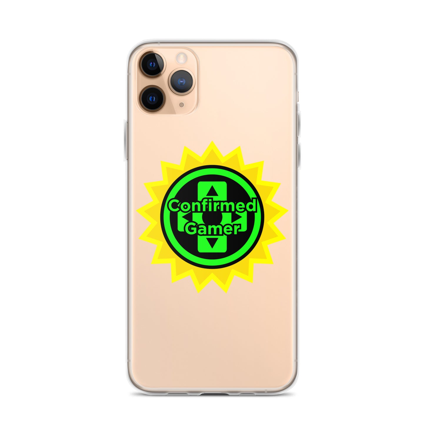 Confirmed Gamer Clear Case for iPhone®