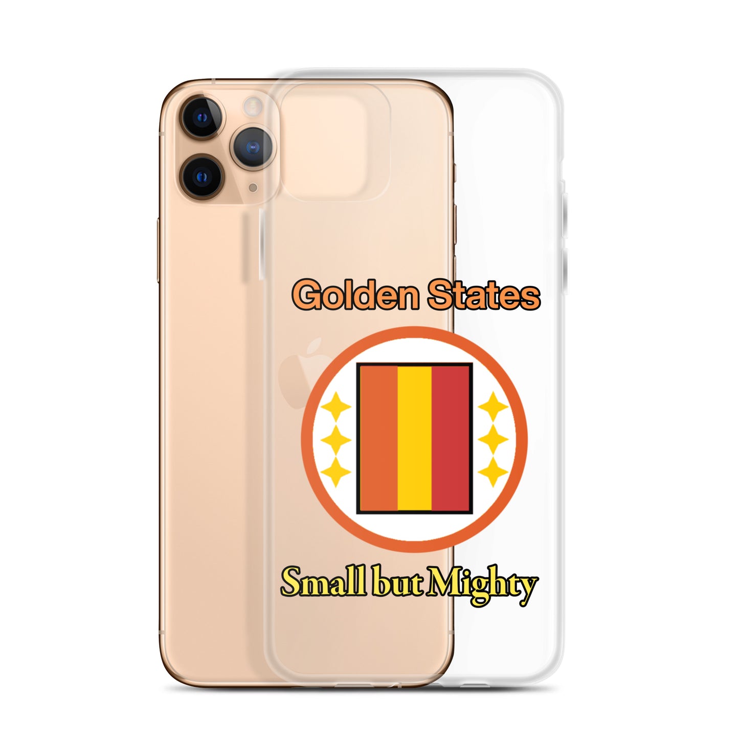 Golden States Clear Case for iPhone®