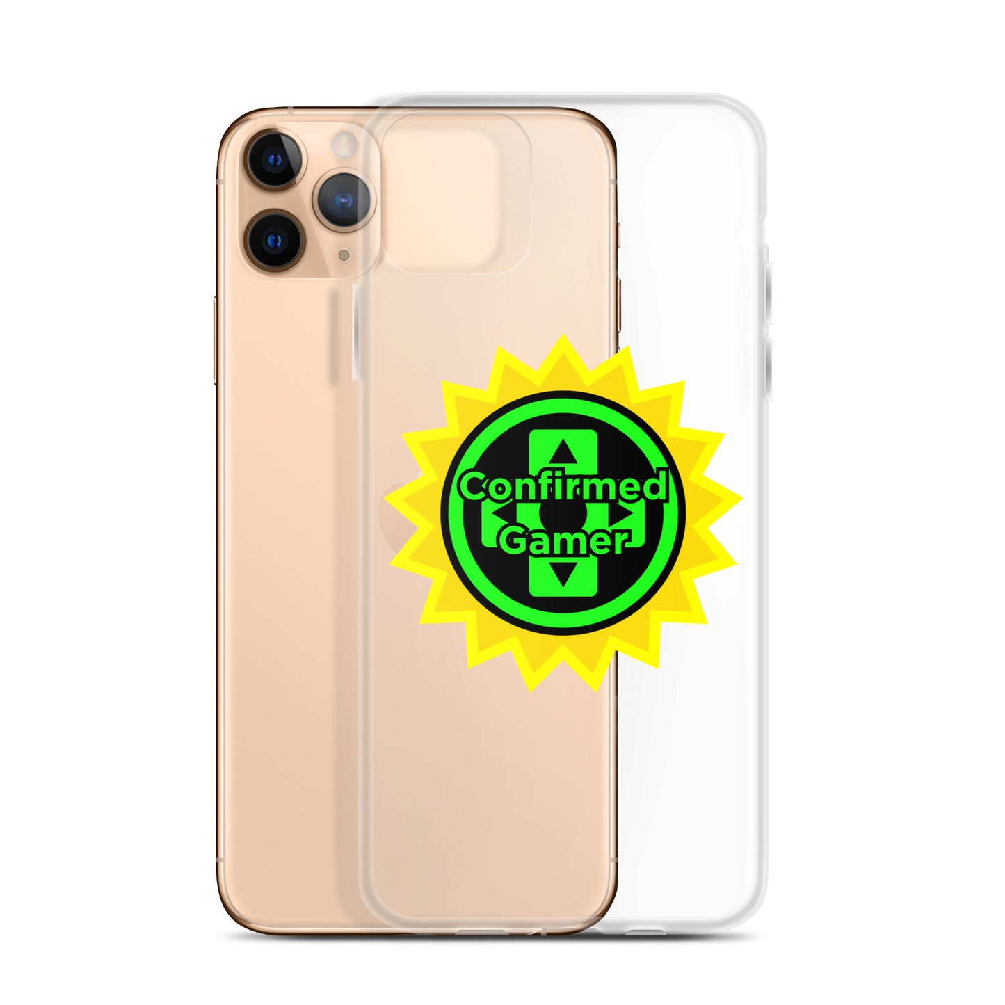 Confirmed Gamer Clear Case for iPhone®