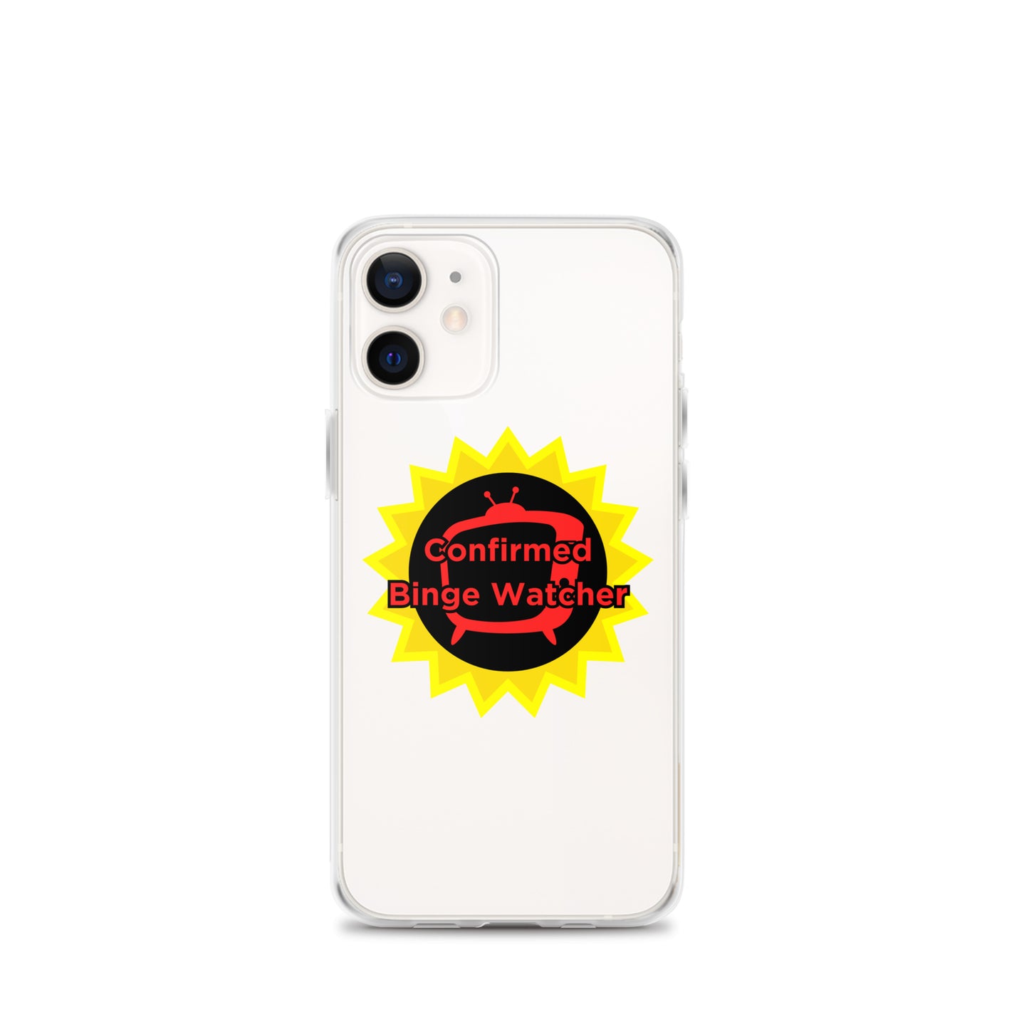 Confirmed Binge Watcher Clear Case for iPhone®