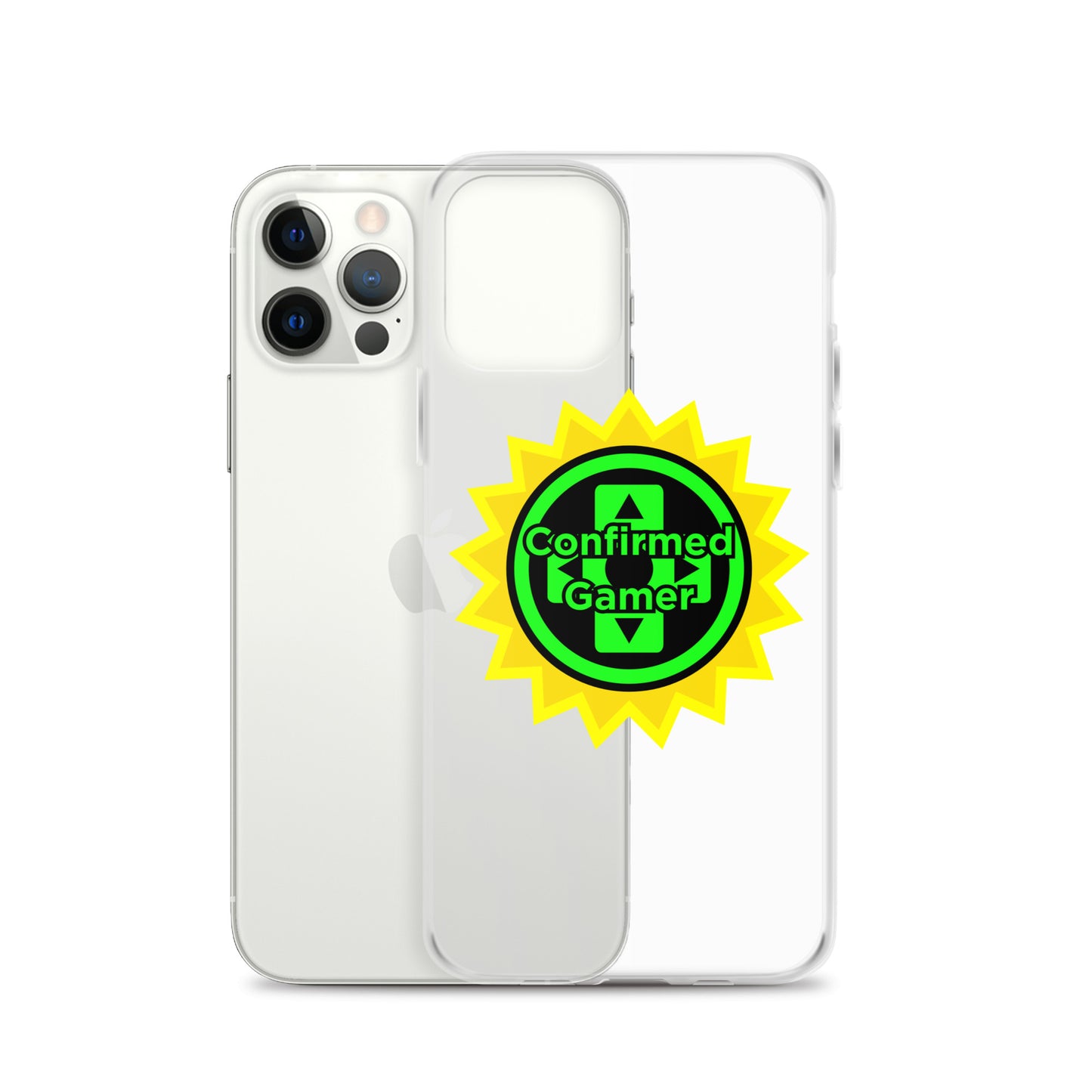 Confirmed Gamer Clear Case for iPhone®