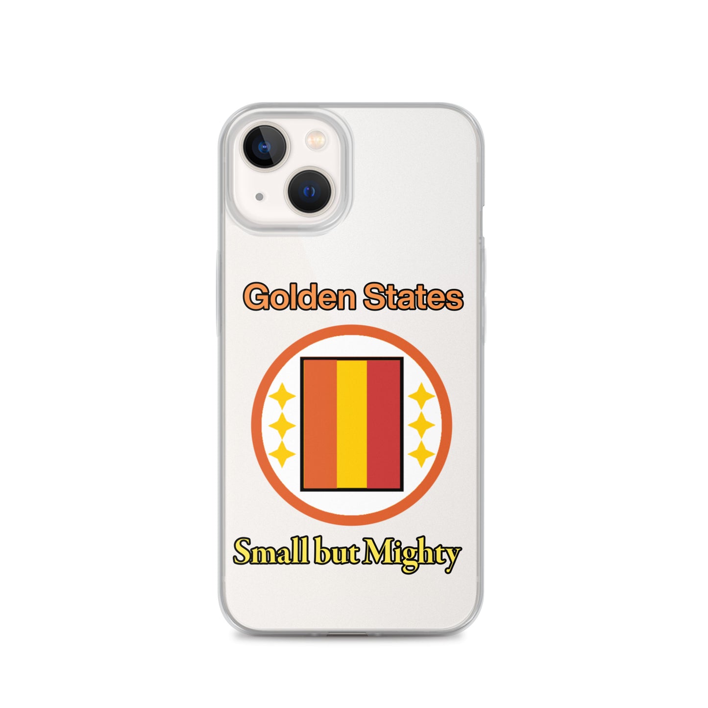 Golden States Clear Case for iPhone®