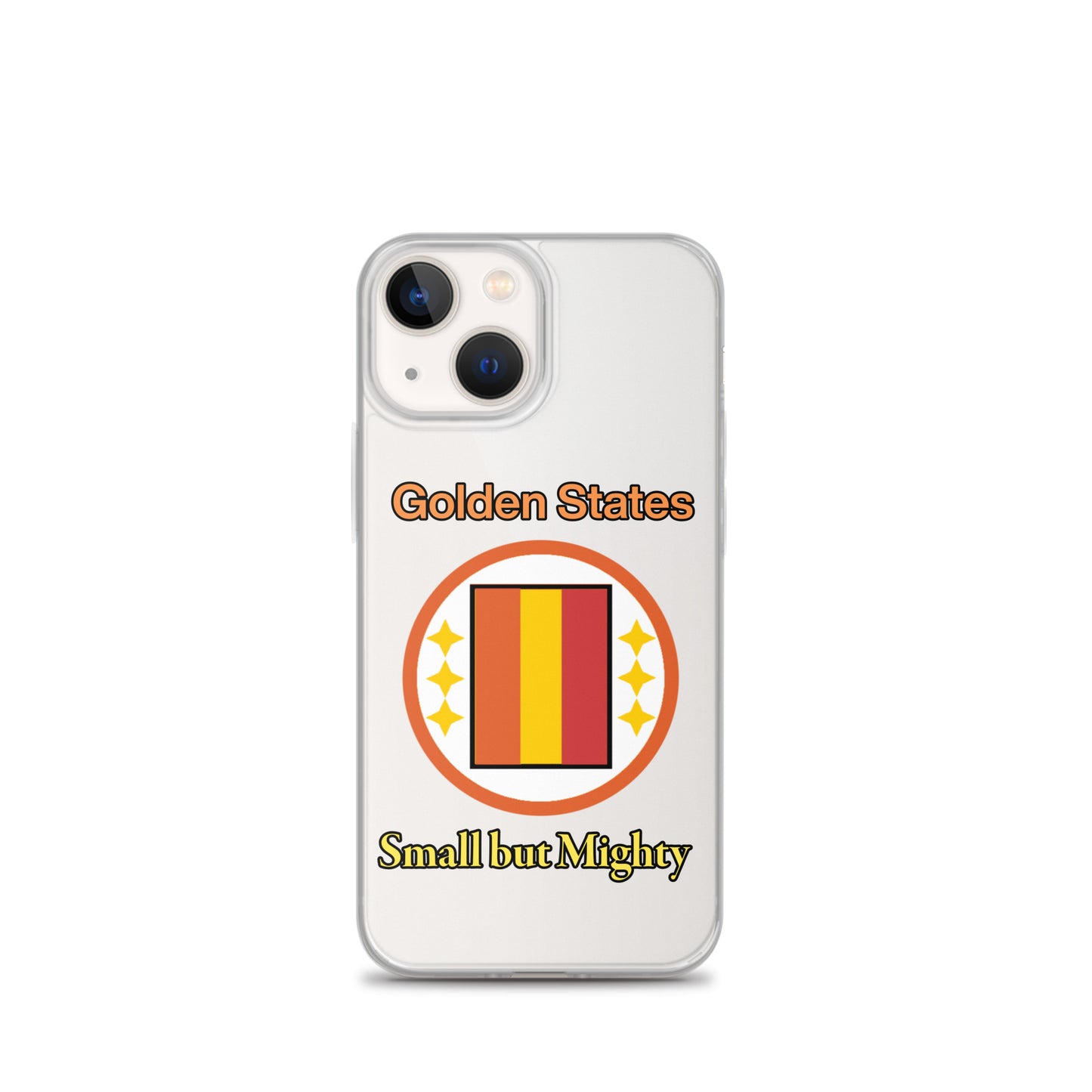 Golden States Clear Case for iPhone®