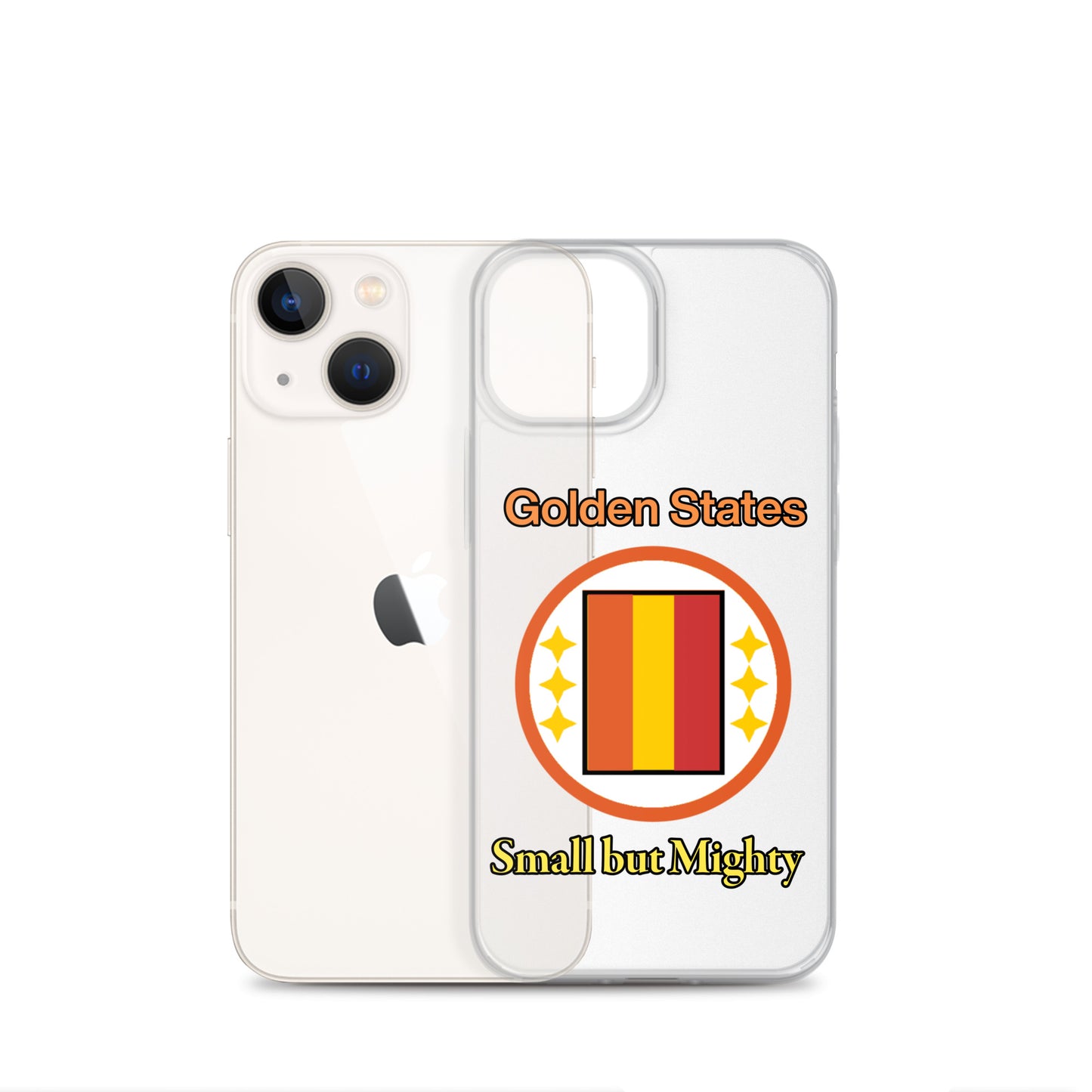 Golden States Clear Case for iPhone®