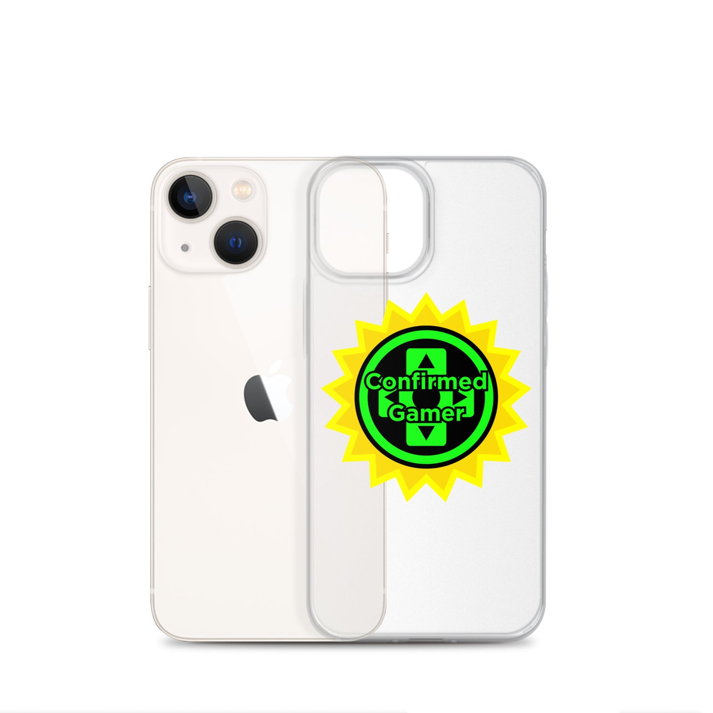 Confirmed Gamer Clear Case for iPhone®