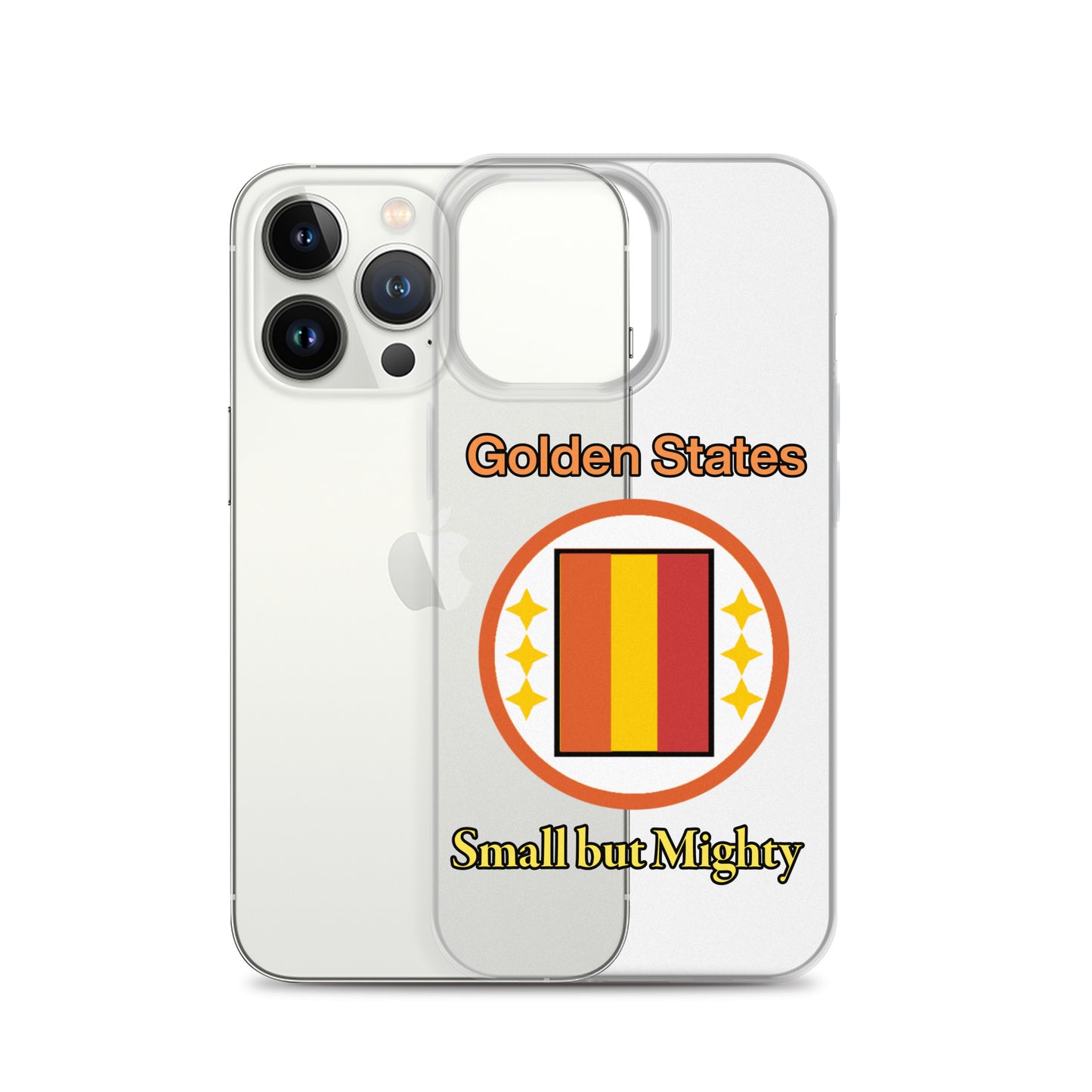 Golden States Clear Case for iPhone®