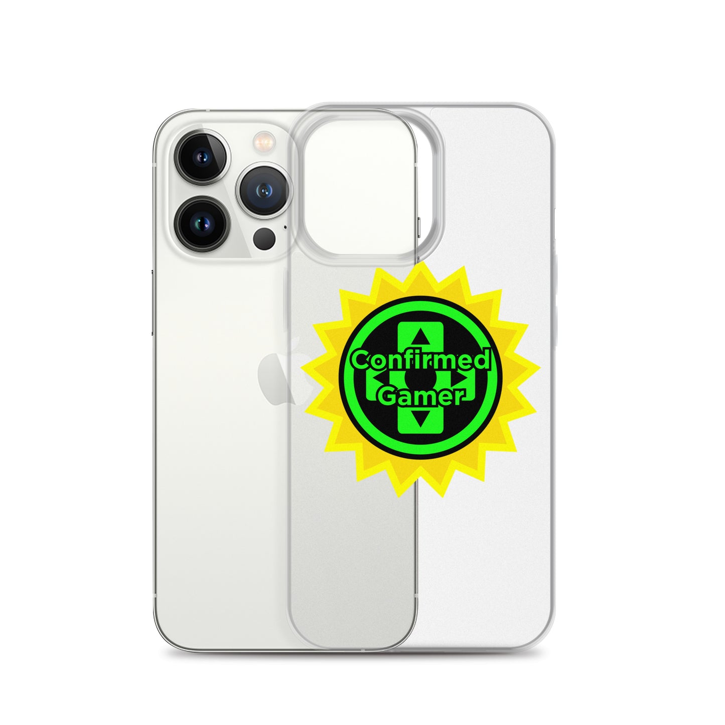 Confirmed Gamer Clear Case for iPhone®