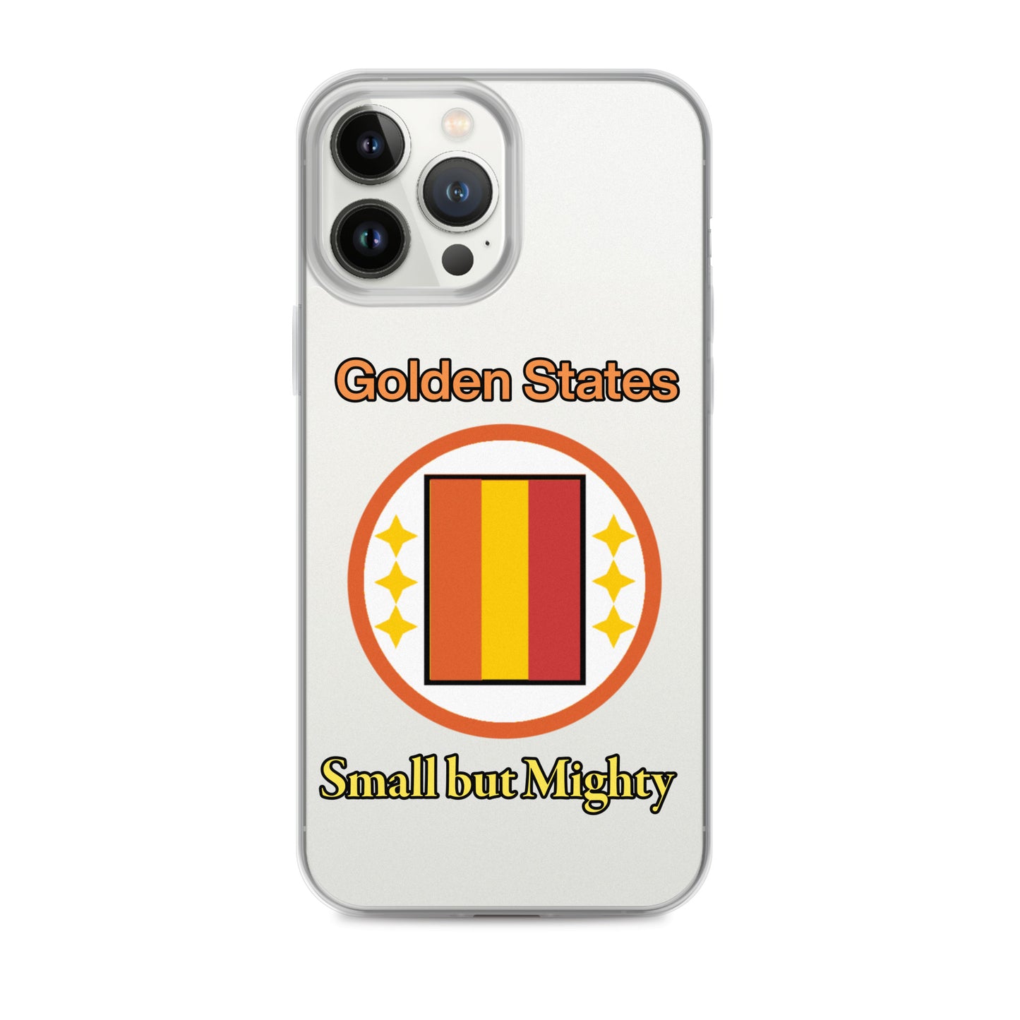 Golden States Clear Case for iPhone®