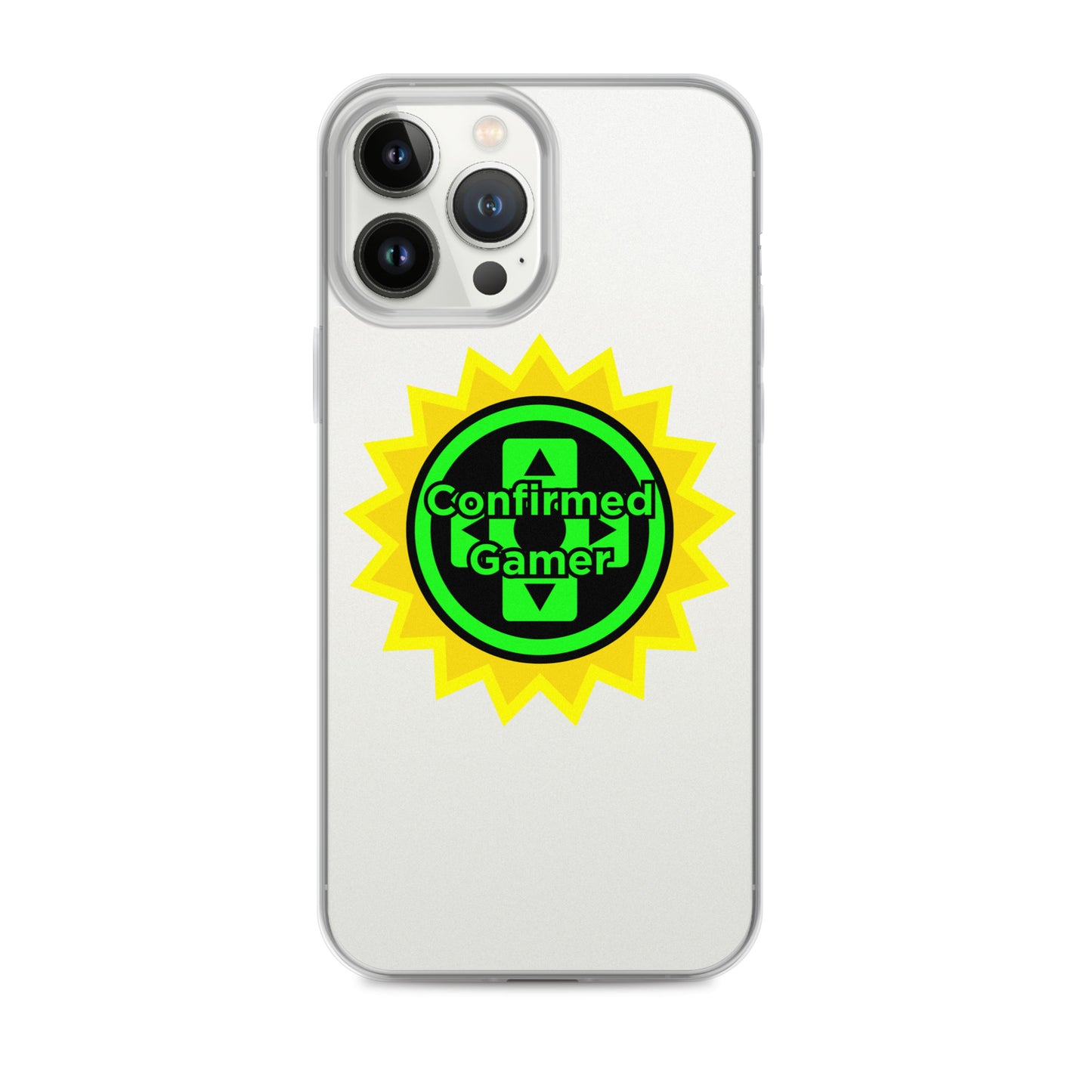 Confirmed Gamer Clear Case for iPhone®