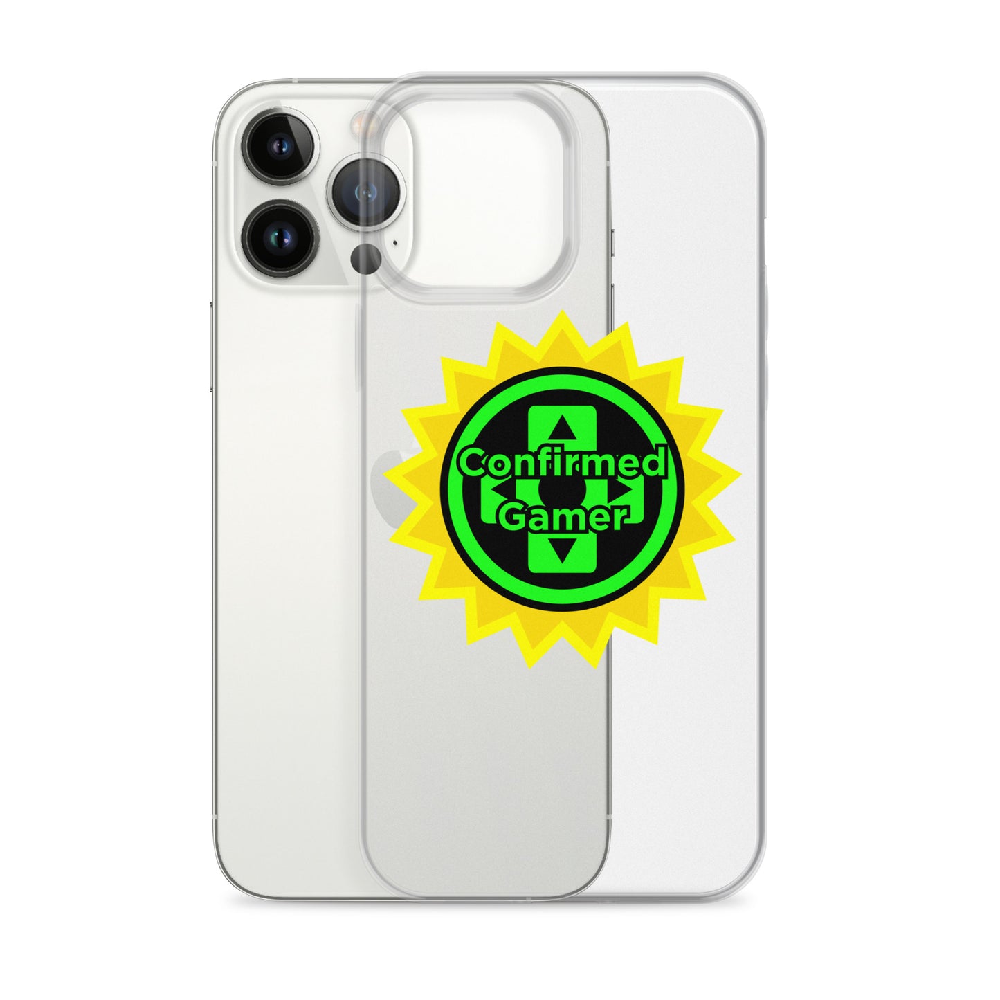 Confirmed Gamer Clear Case for iPhone®