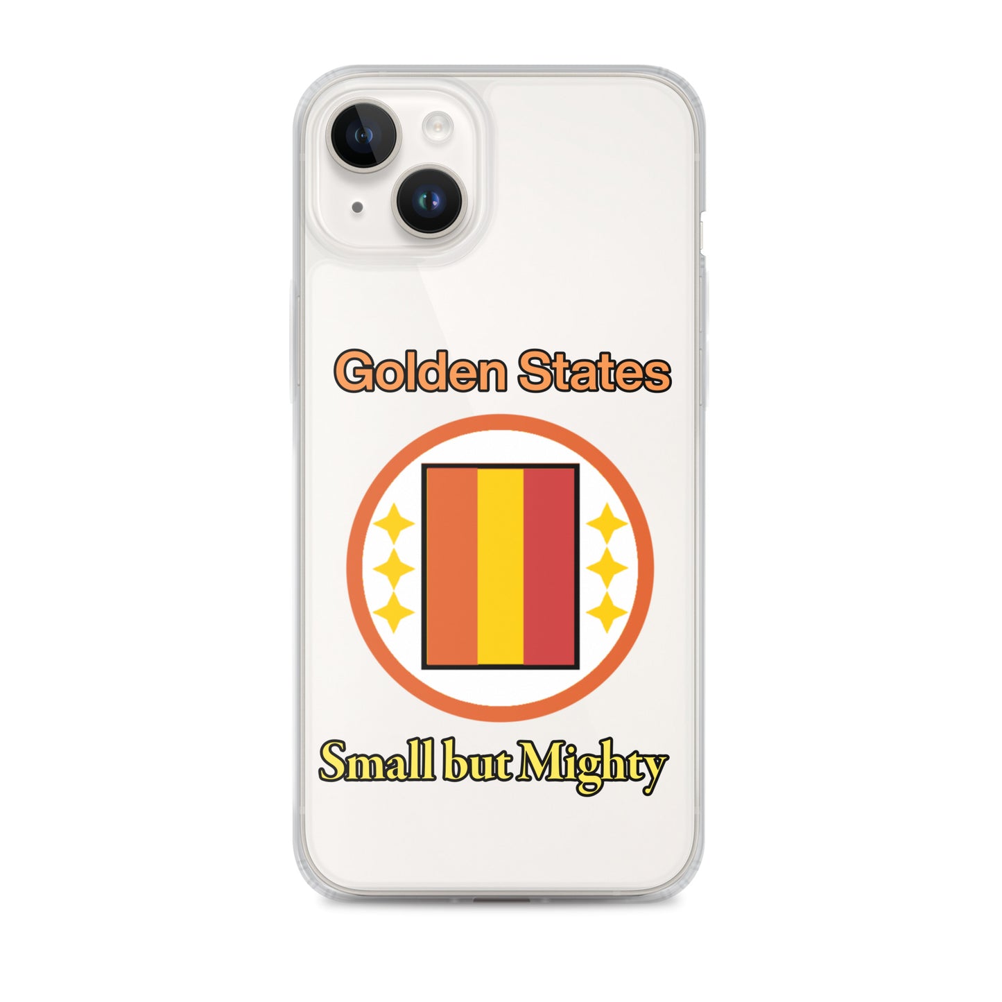 Golden States Clear Case for iPhone®