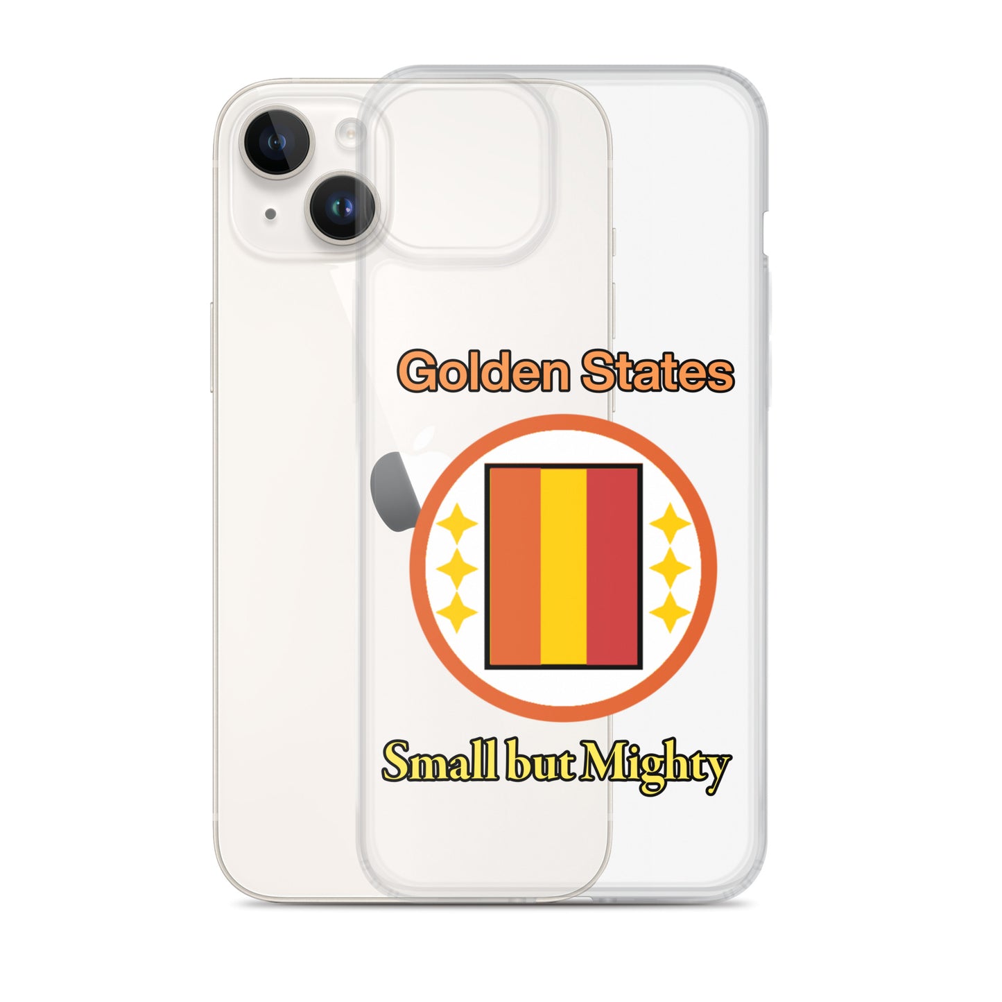 Golden States Clear Case for iPhone®