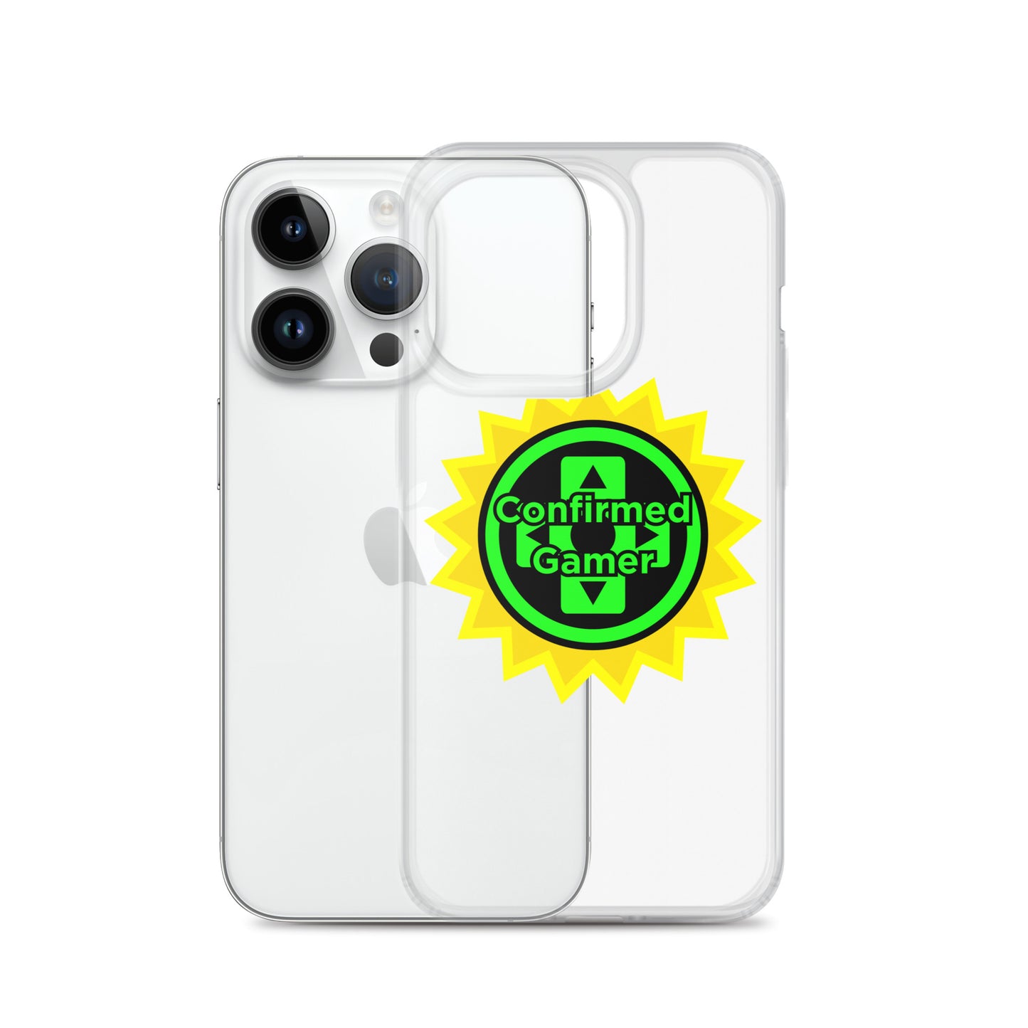 Confirmed Gamer Clear Case for iPhone®