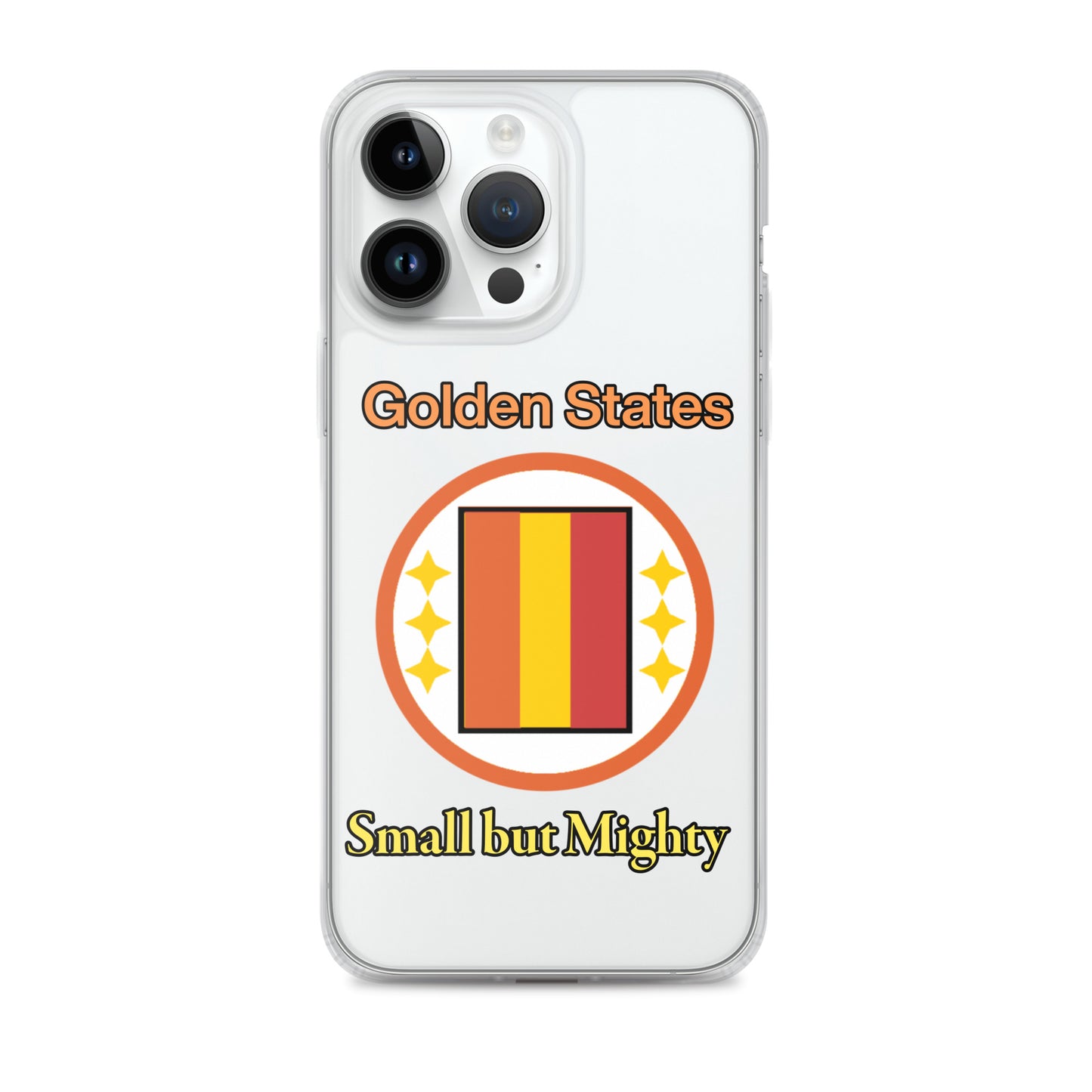 Golden States Clear Case for iPhone®