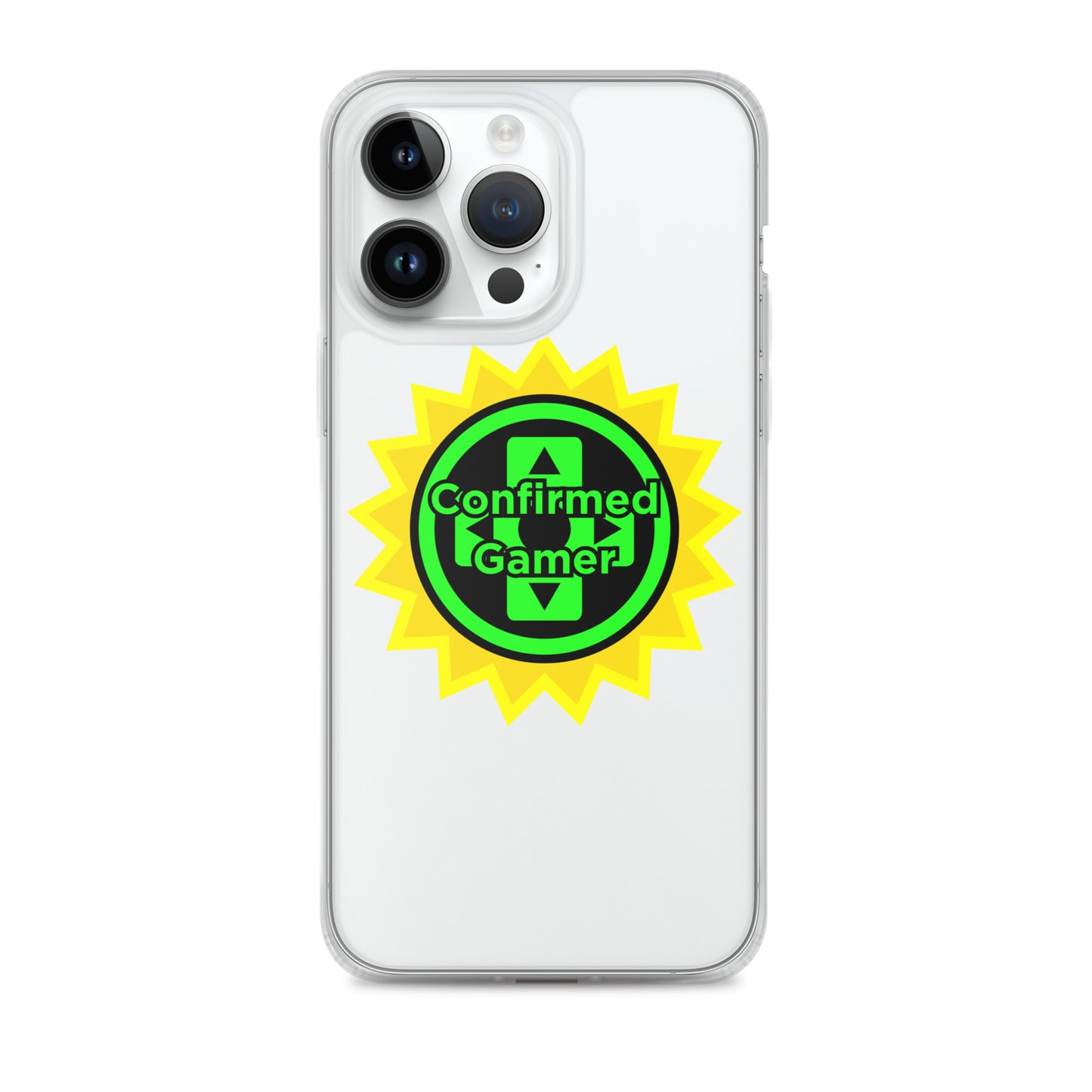 Confirmed Gamer Clear Case for iPhone®