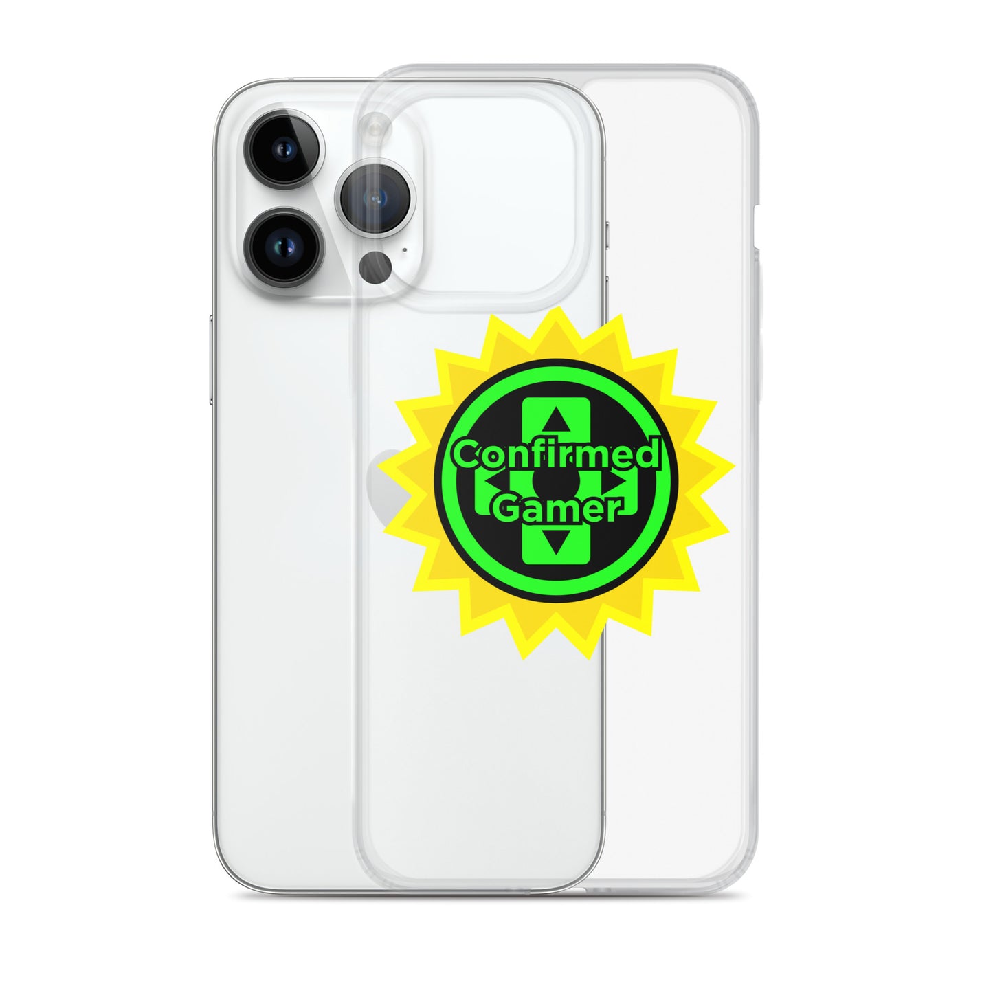 Confirmed Gamer Clear Case for iPhone®