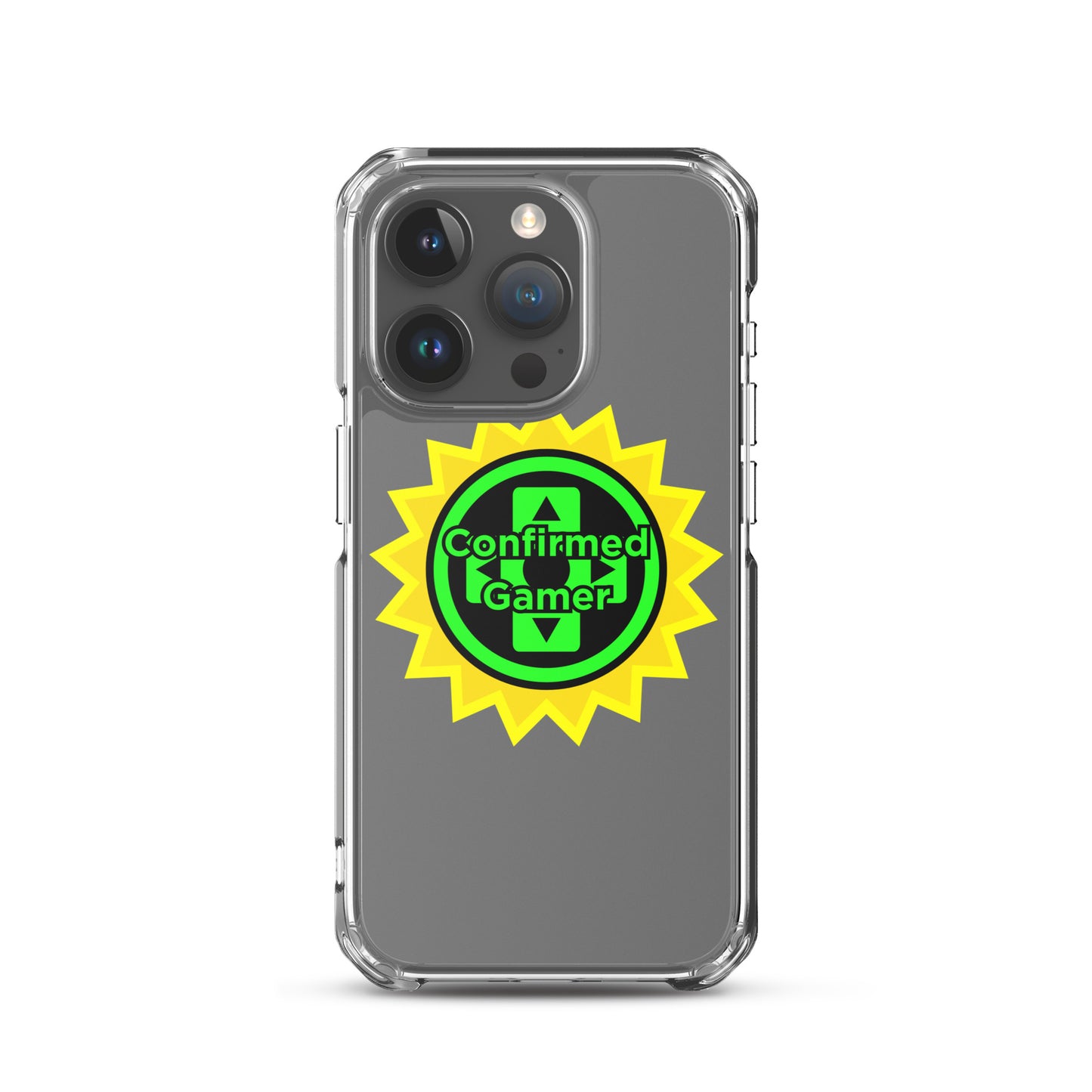 Confirmed Gamer Clear Case for iPhone®