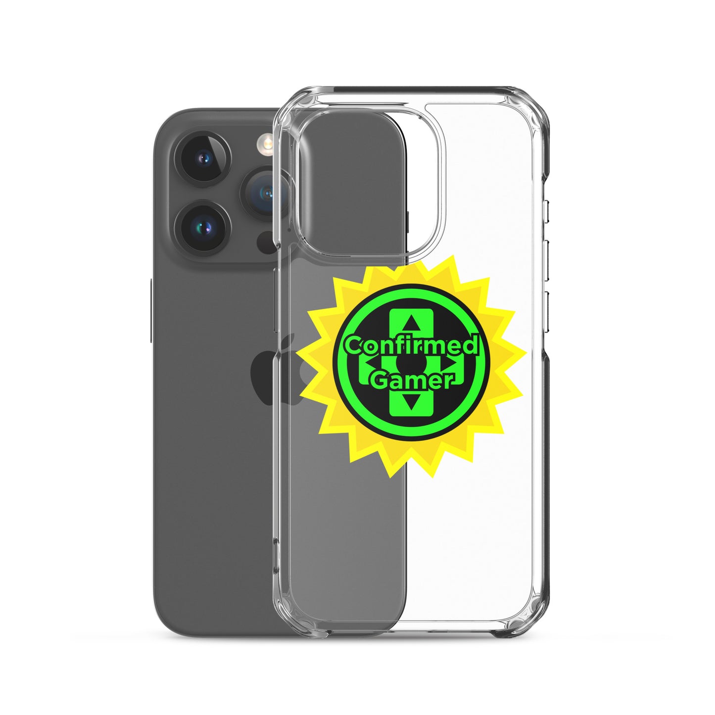 Confirmed Gamer Clear Case for iPhone®