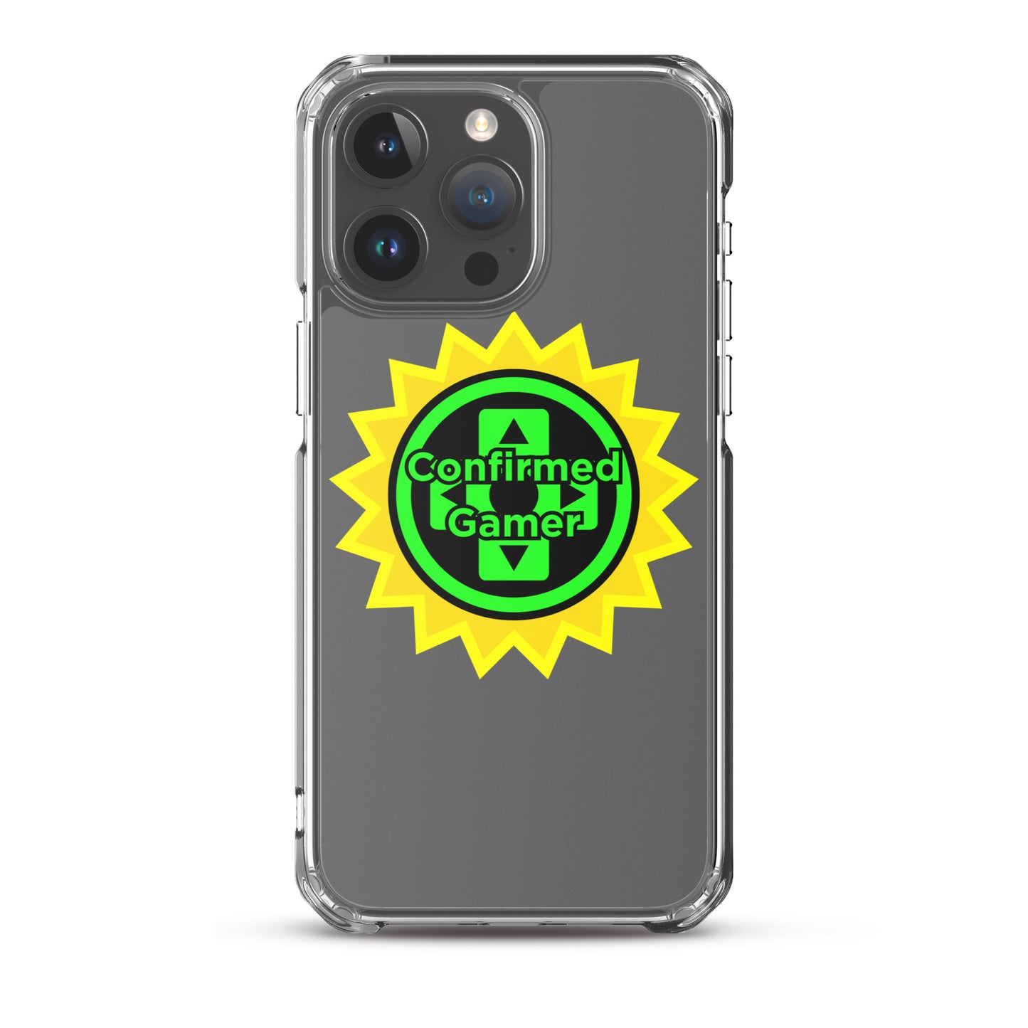 Confirmed Gamer Clear Case for iPhone®