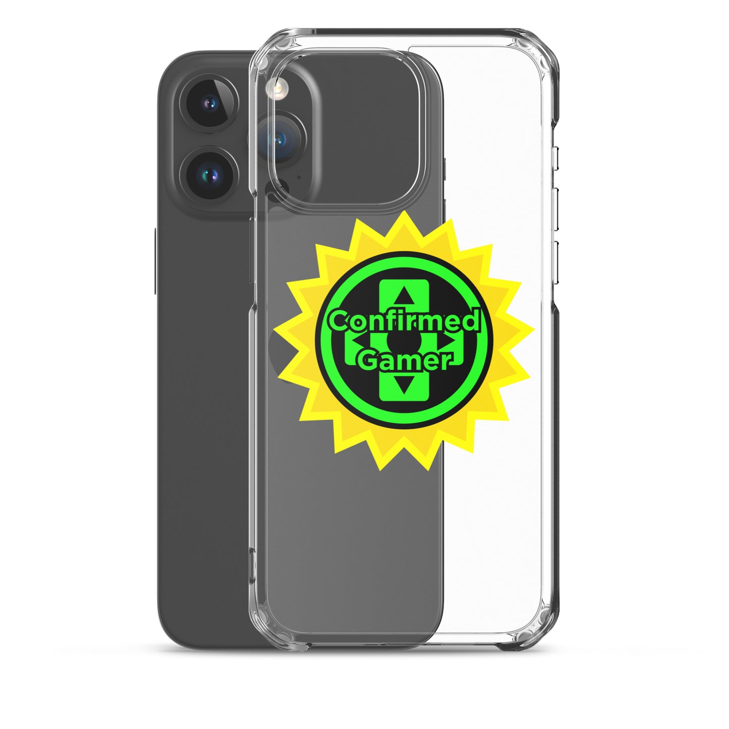 Confirmed Gamer Clear Case for iPhone®