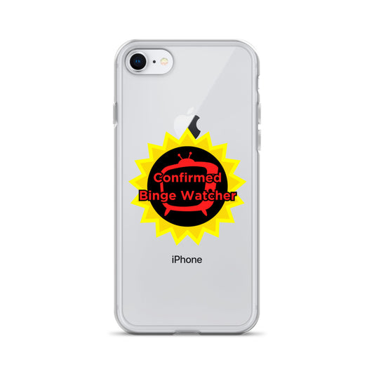 Confirmed Binge Watcher Clear Case for iPhone®