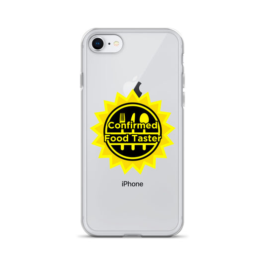 Confirmed Food Taster Clear Case for iPhone®