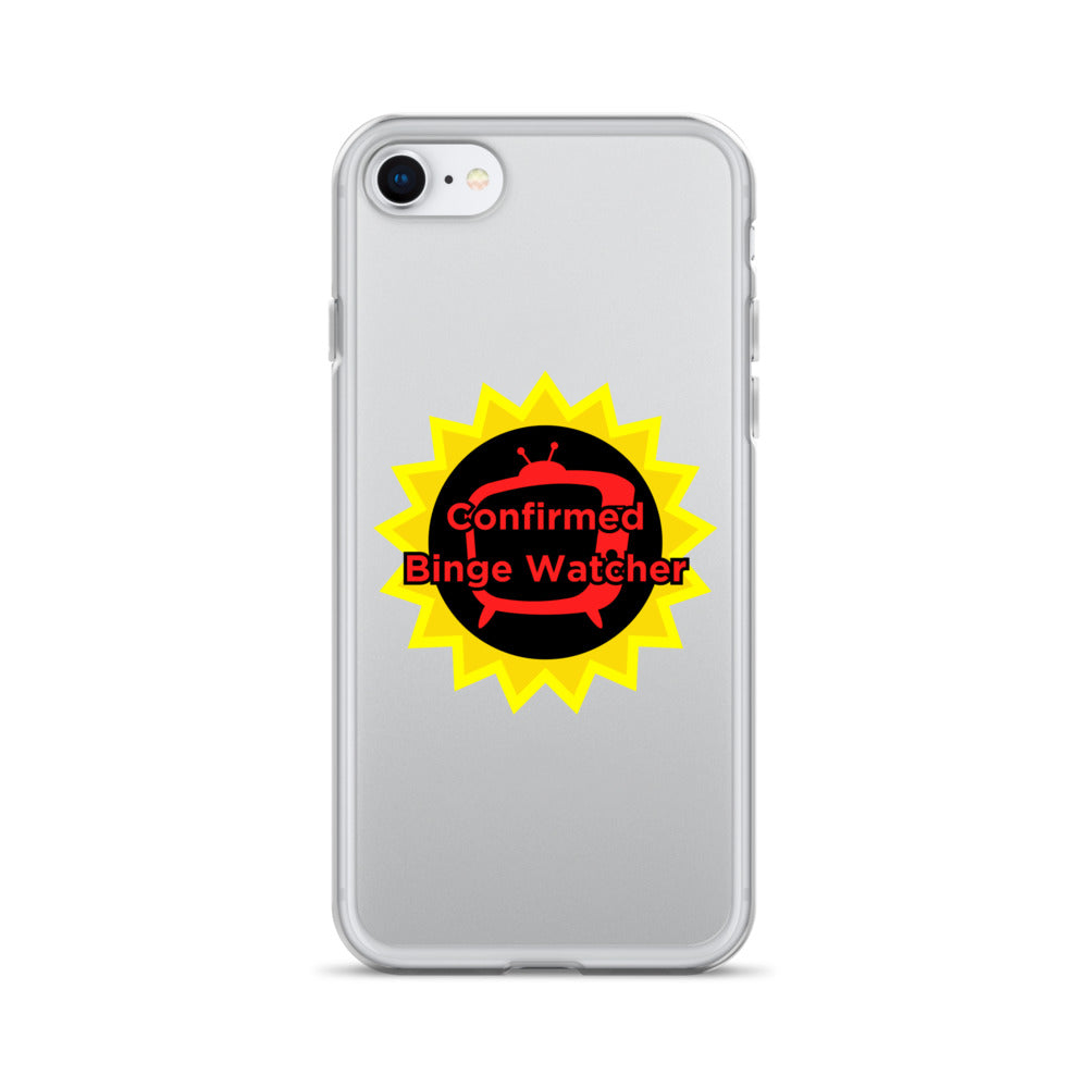 Confirmed Binge Watcher Clear Case for iPhone®