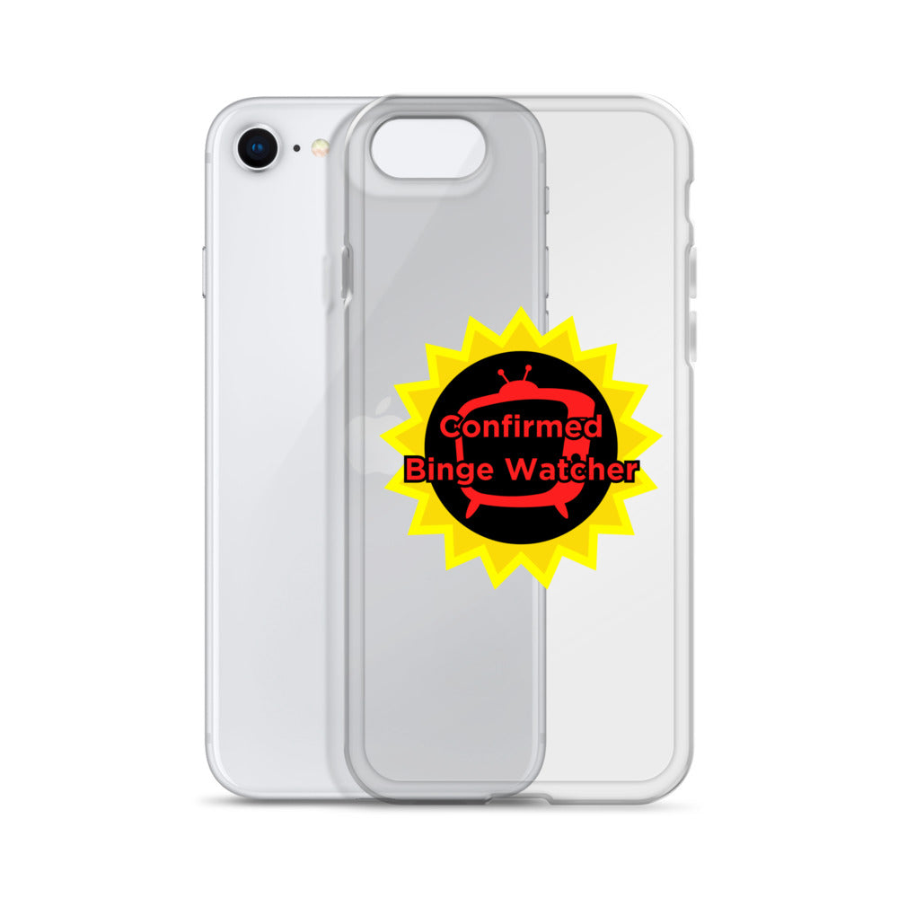 Confirmed Binge Watcher Clear Case for iPhone®