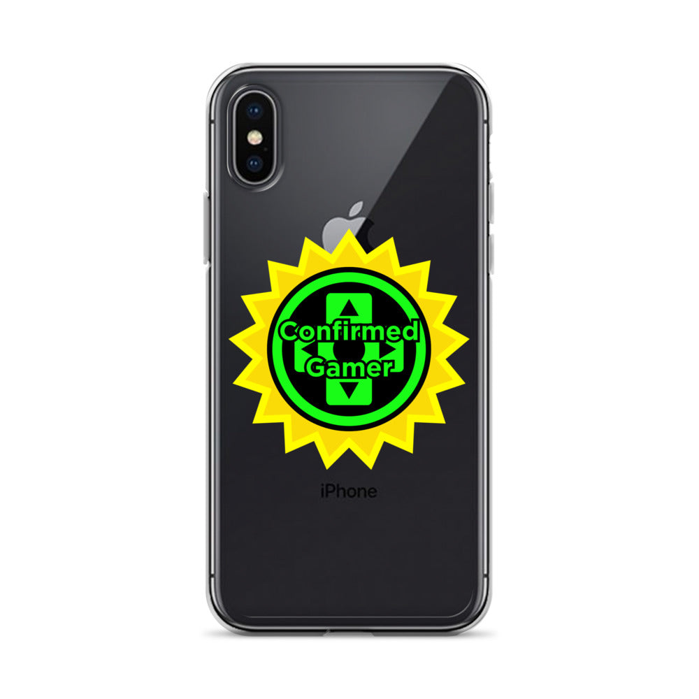 Confirmed Gamer Clear Case for iPhone®