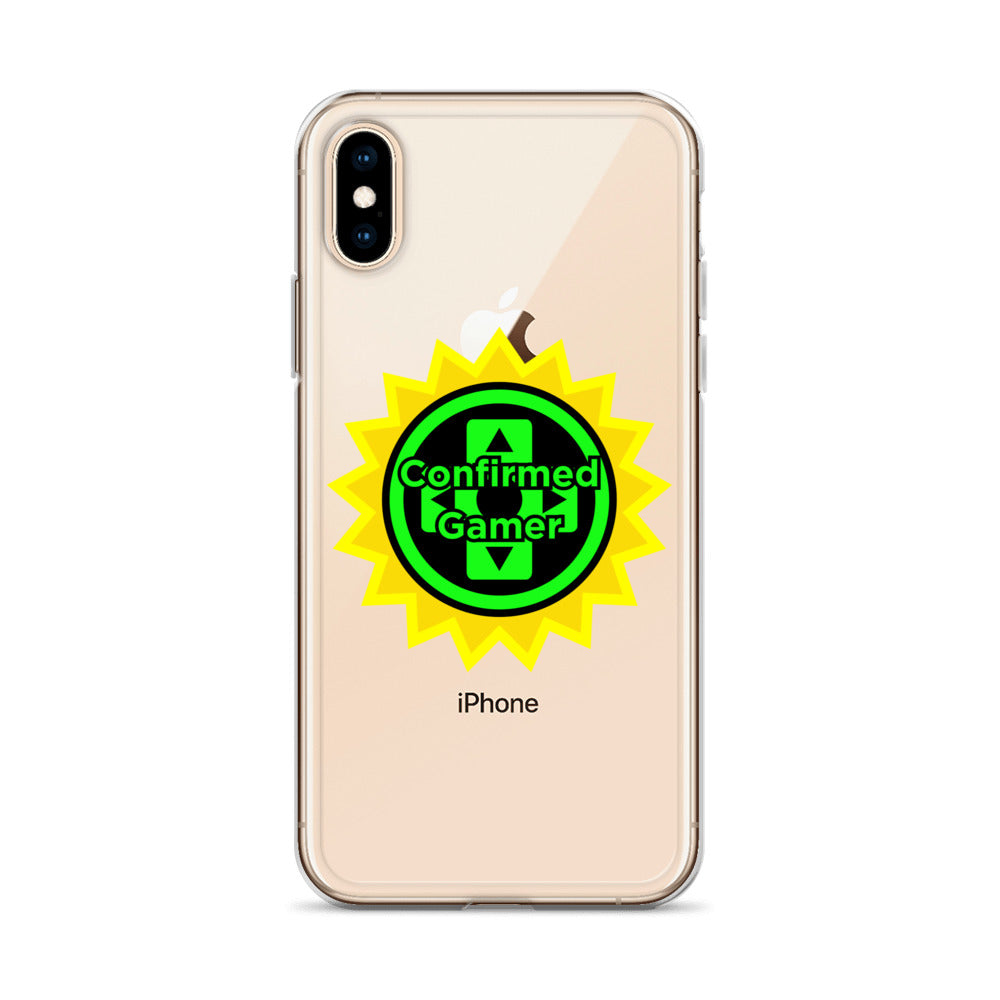 Confirmed Gamer Clear Case for iPhone®