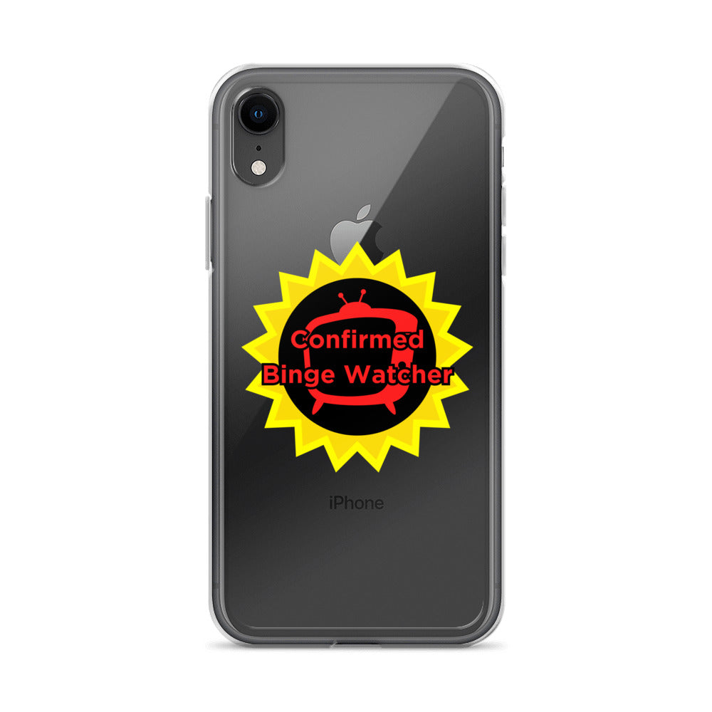 Confirmed Binge Watcher Clear Case for iPhone®