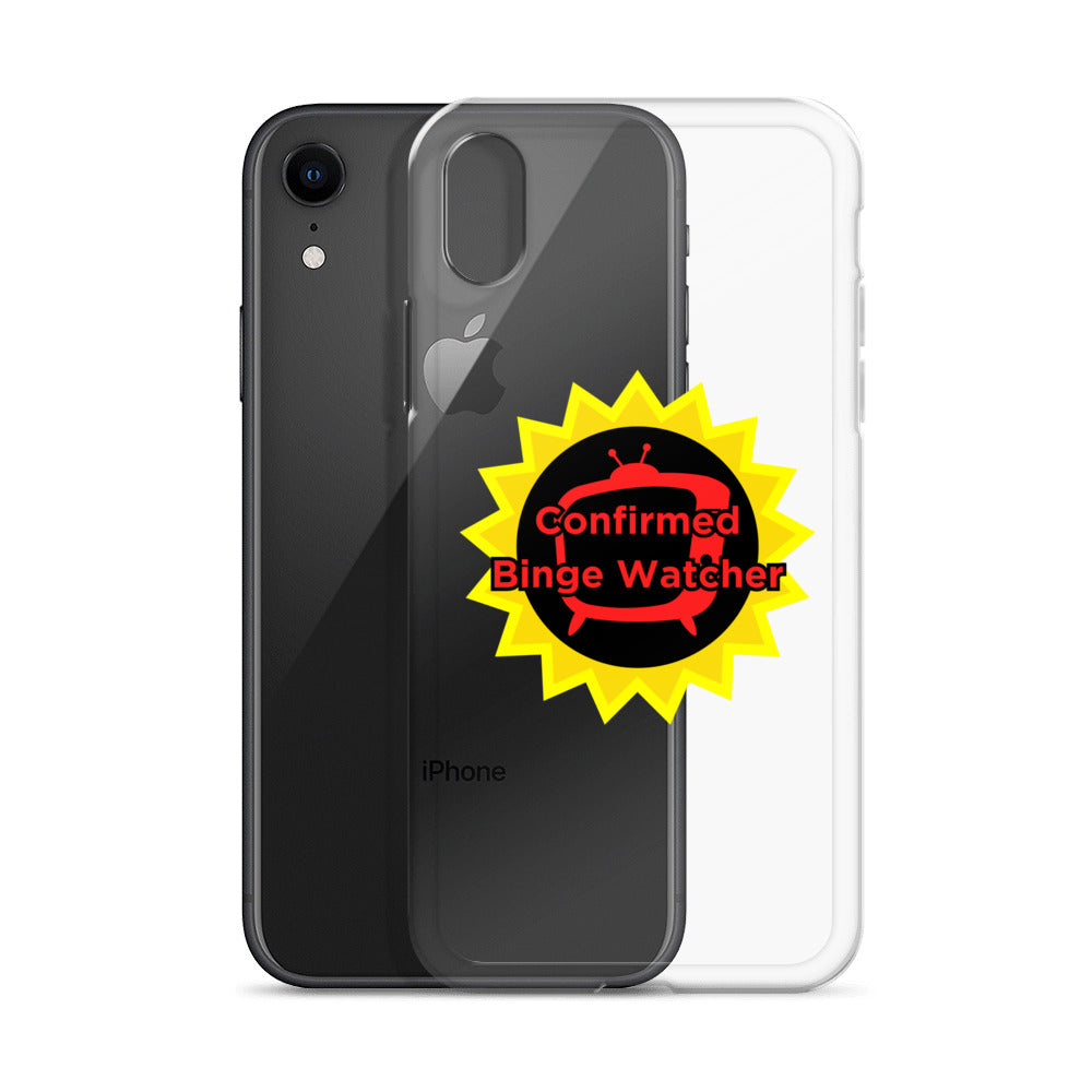 Confirmed Binge Watcher Clear Case for iPhone®