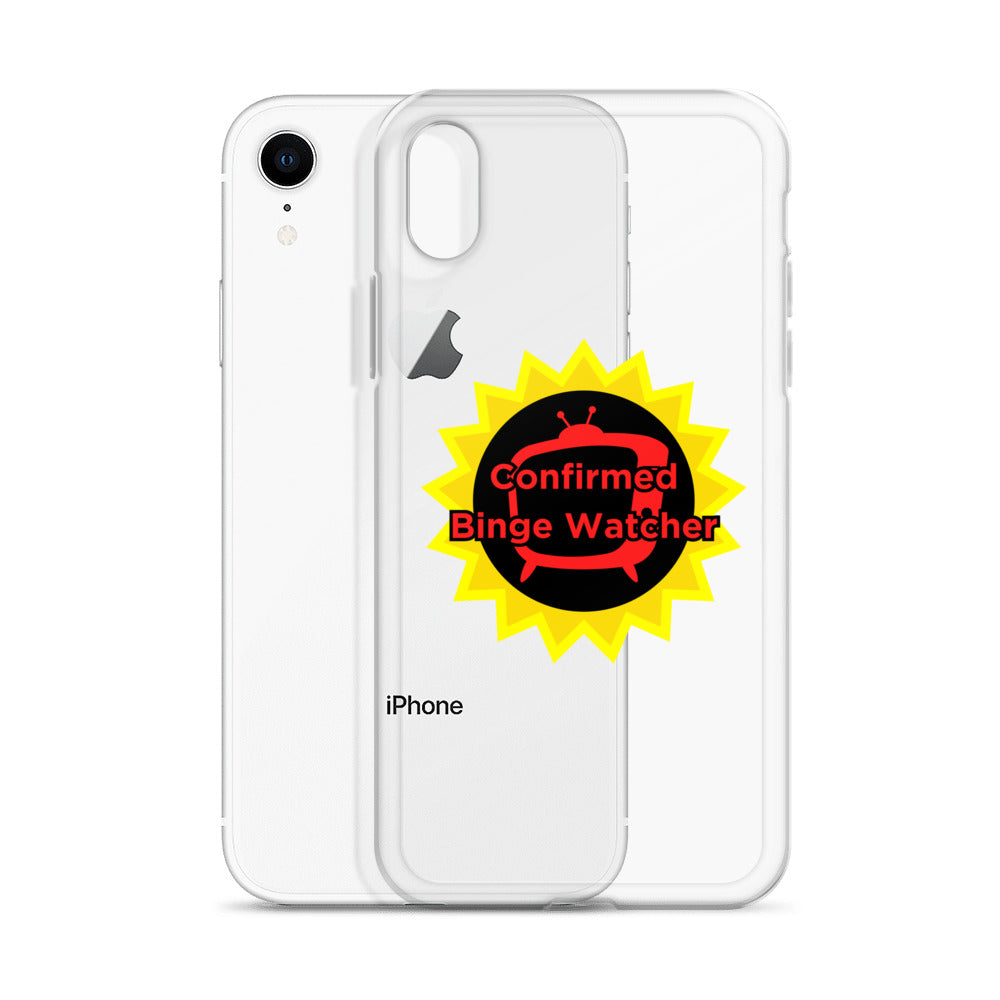 Confirmed Binge Watcher Clear Case for iPhone®