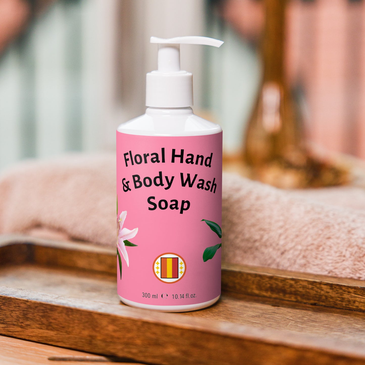 Floral hand & body wash