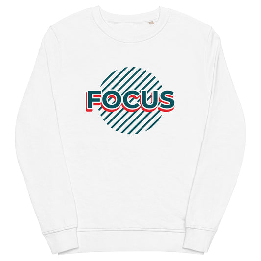 Focus Unisex organic sweatshirt