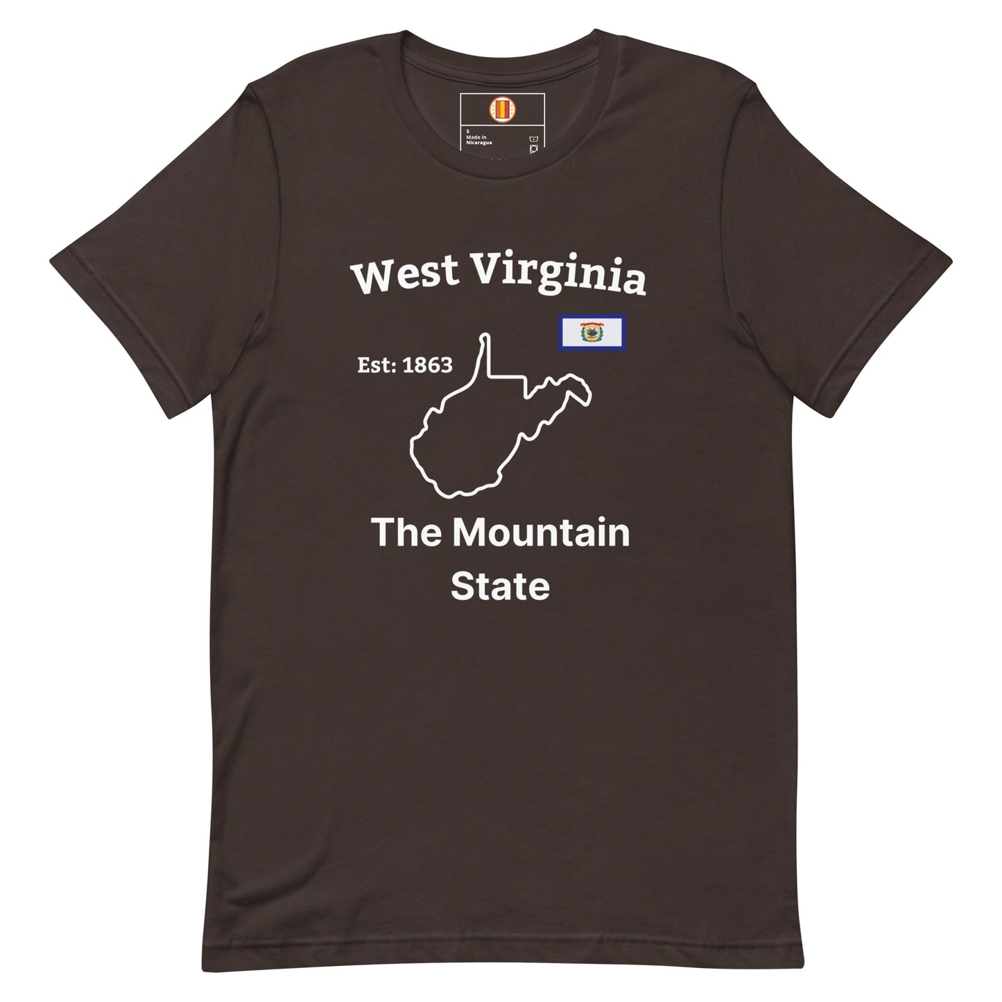 West Virginia Unisex t-shirt