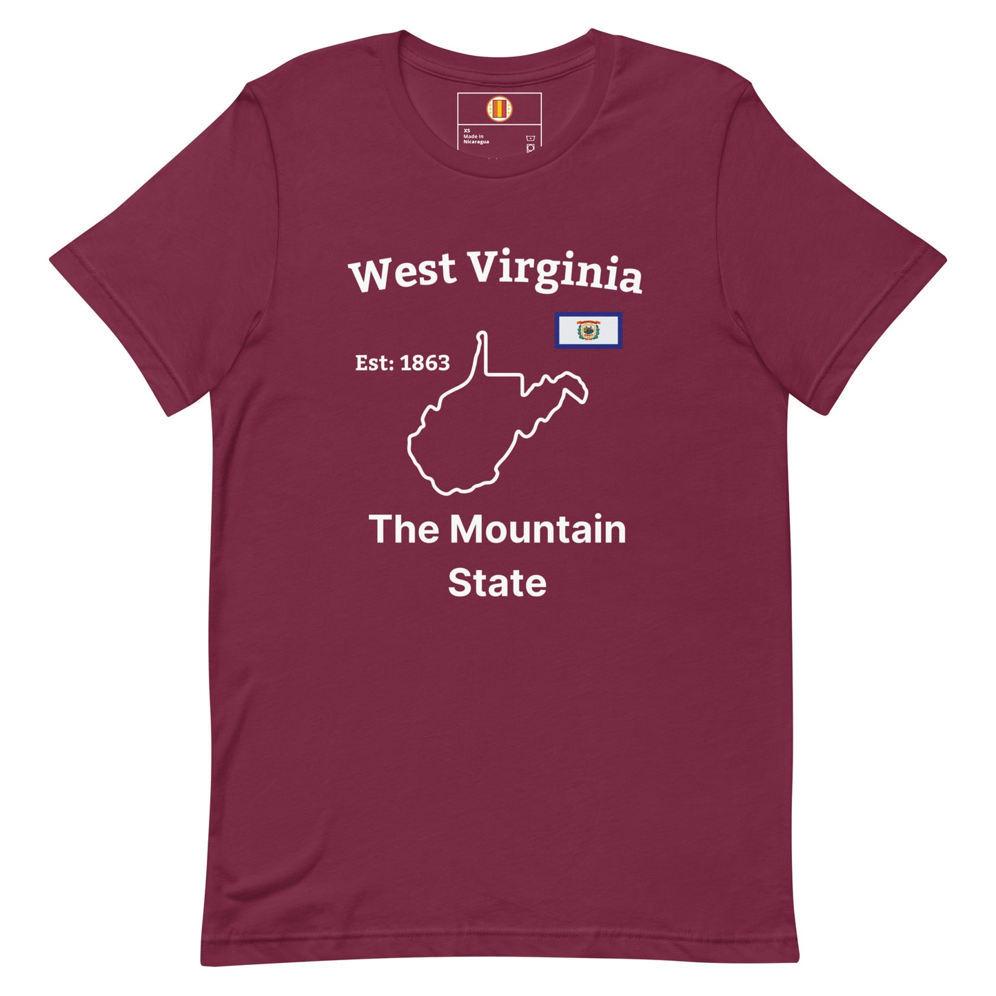 West Virginia Unisex t-shirt