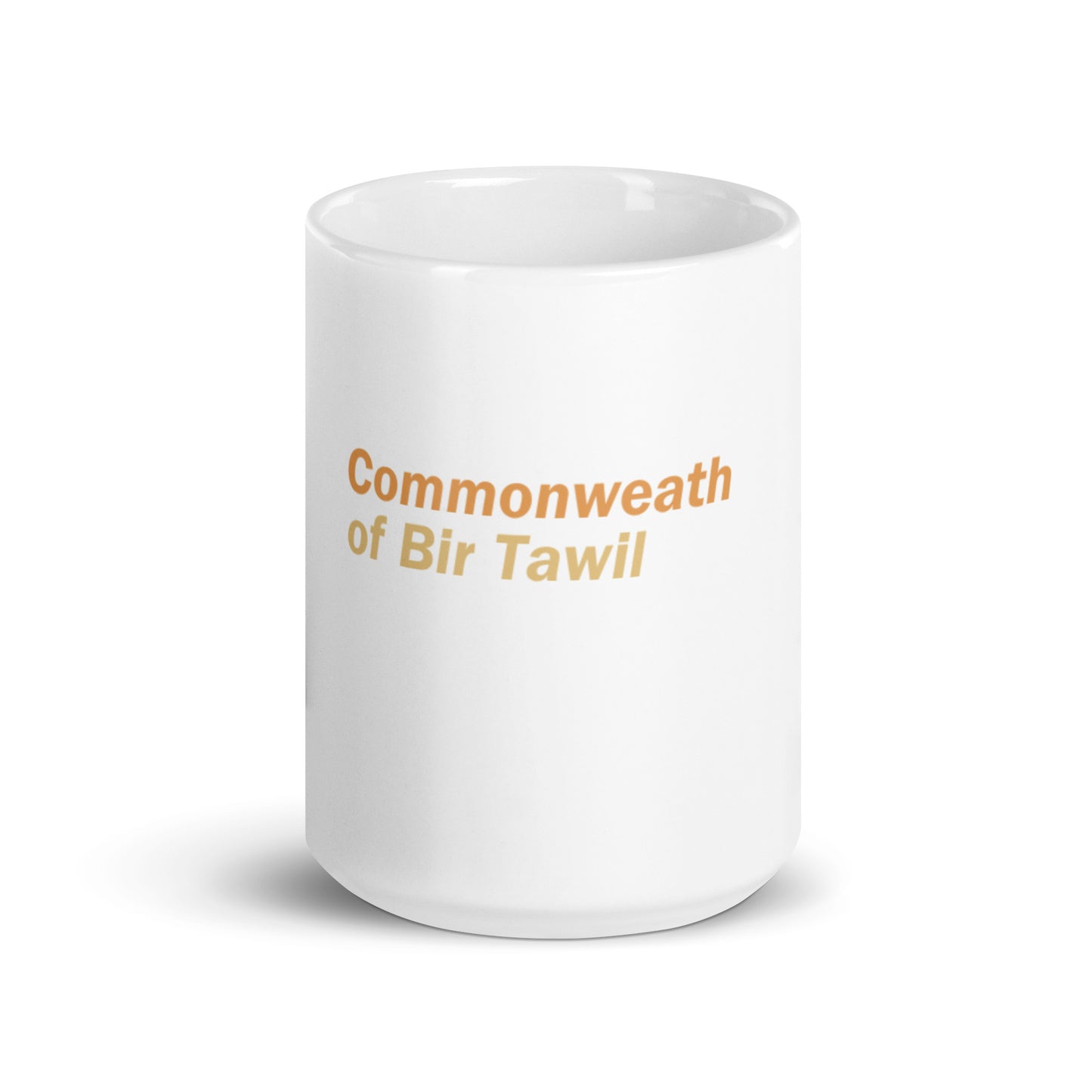 Commonwealth of Bir Tawil white glossy mug