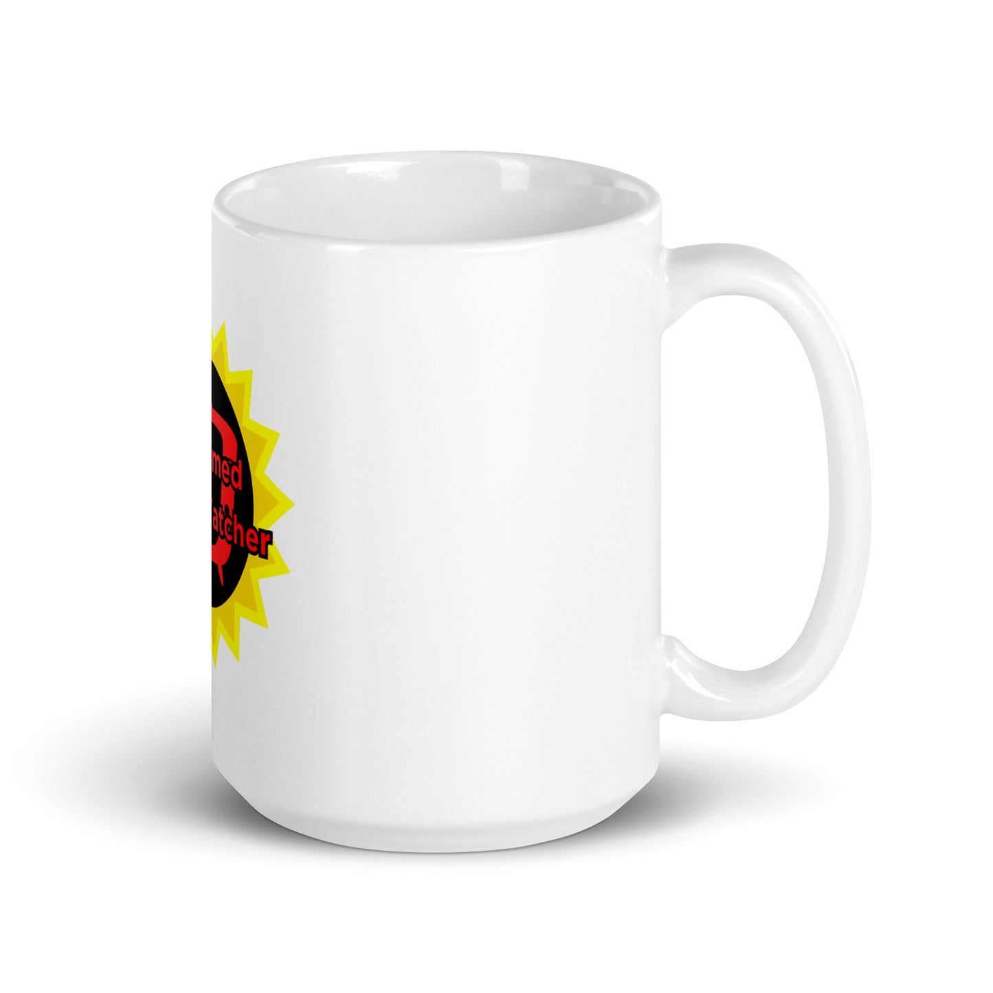 Confirmed Binge Watcher White glossy mug