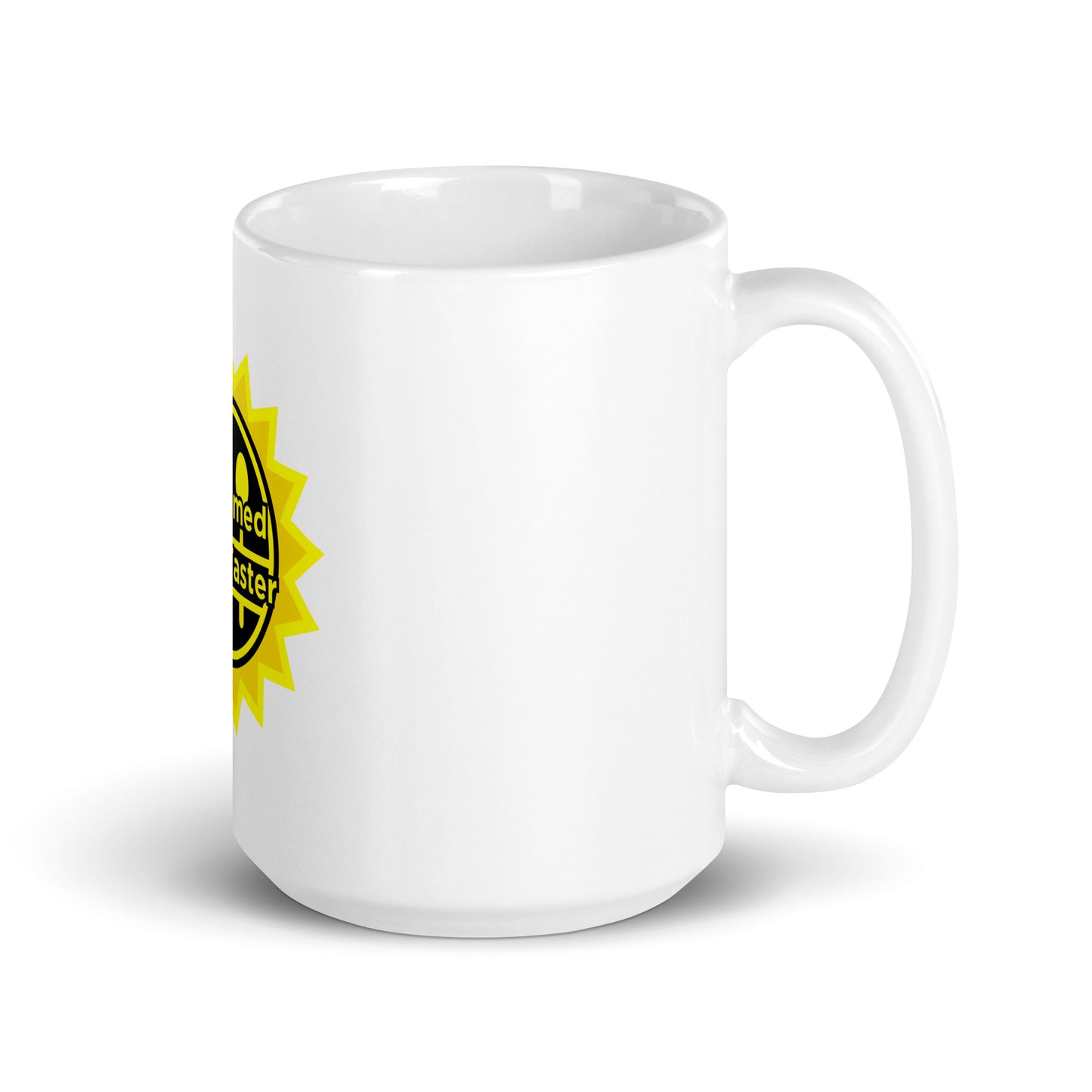 Confirmed Food Taster White glossy mug